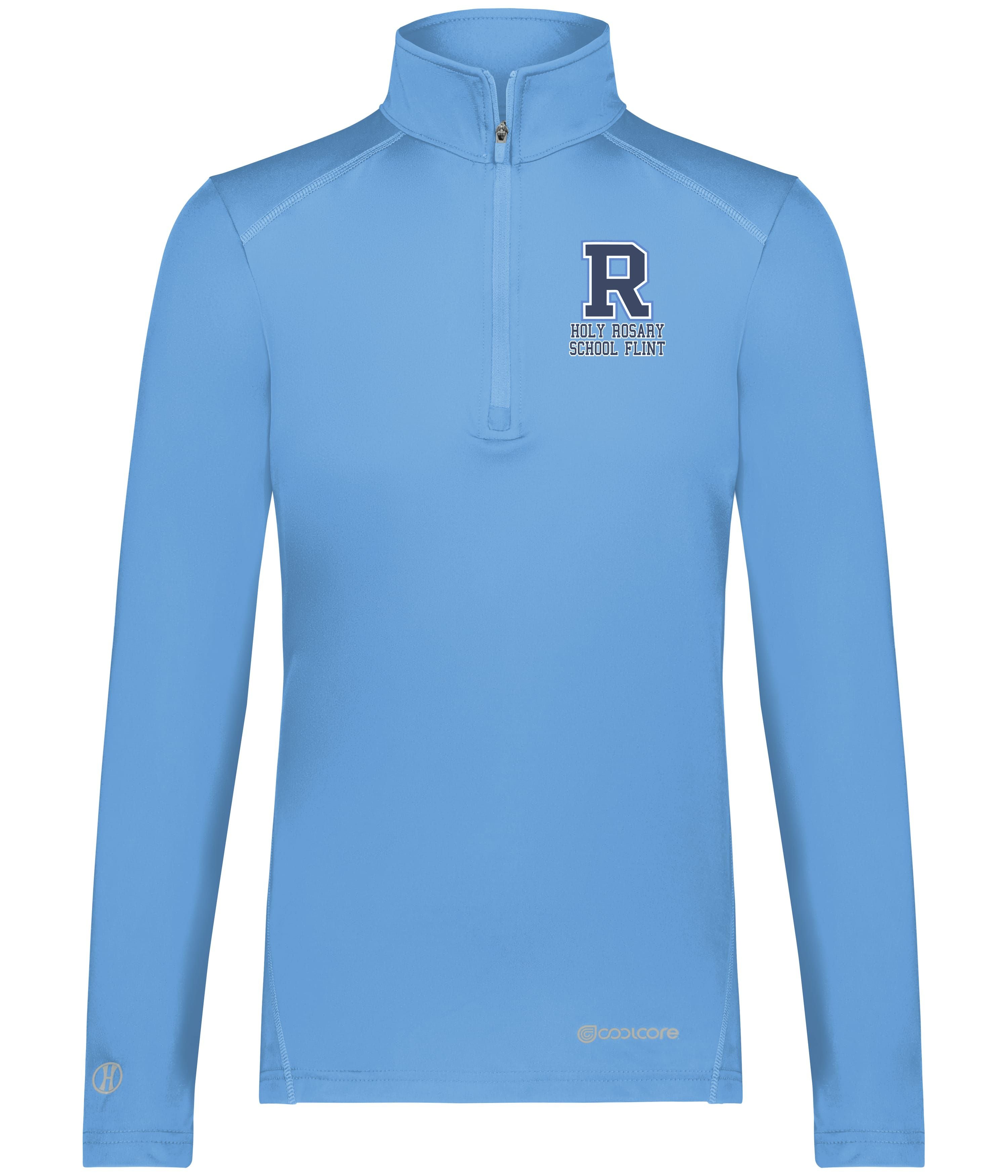 Holy Rosary Cool Core Embroidered 1/4 Zip Pullover
