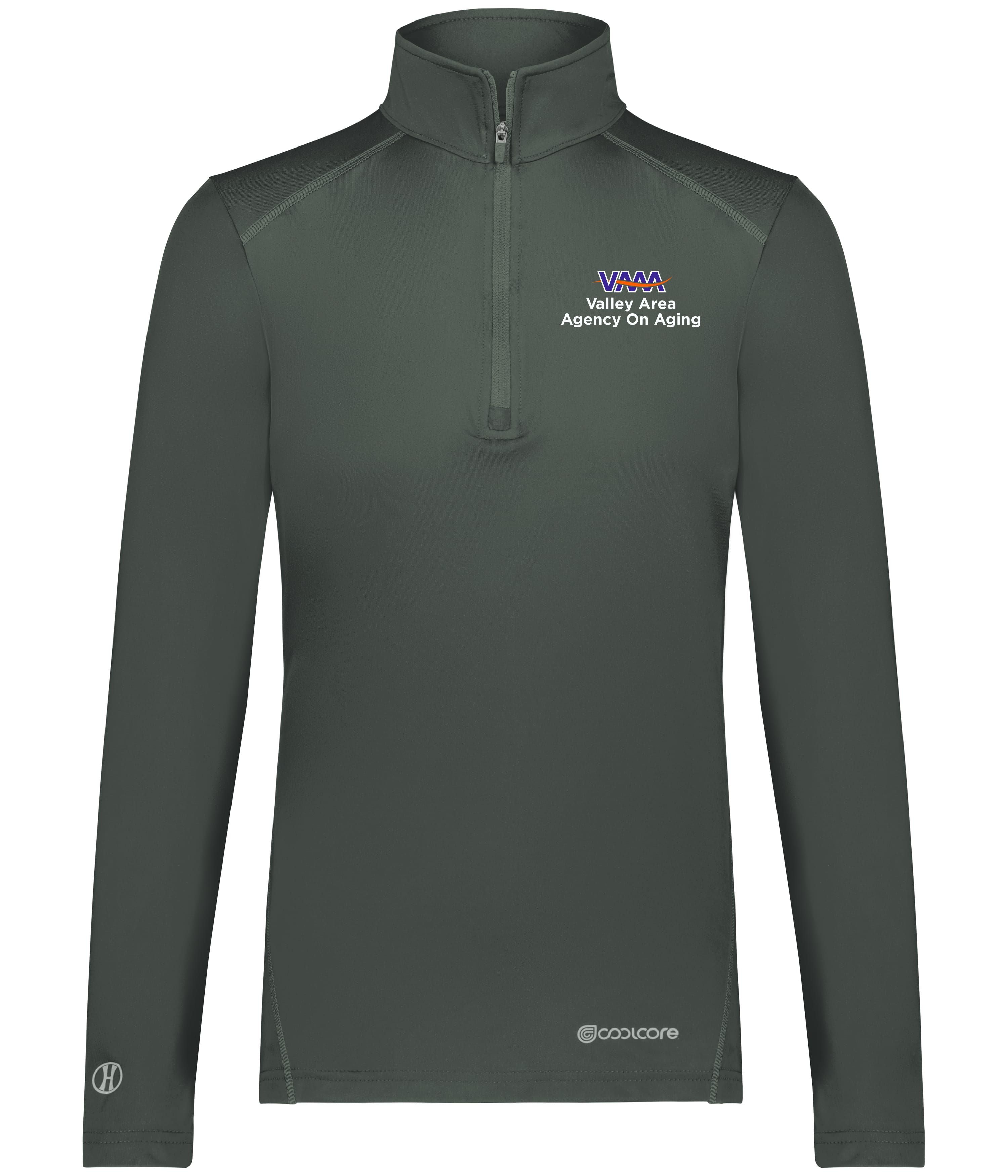 Valley Area Agency On Aging Cool Core Embroidered 1/4 Zip Pullover