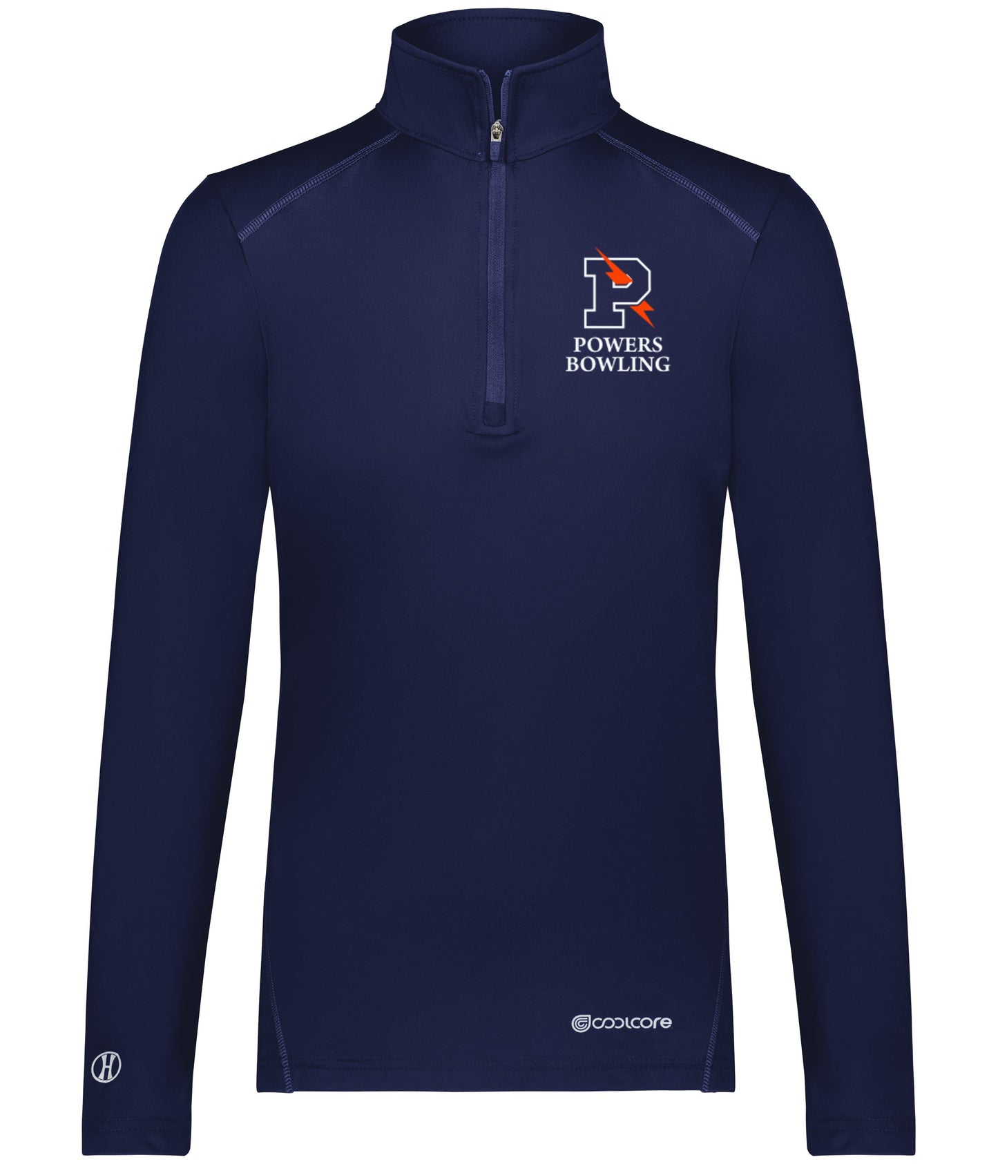 Powers Bowling Cool Core 1/4 Zip Pullover