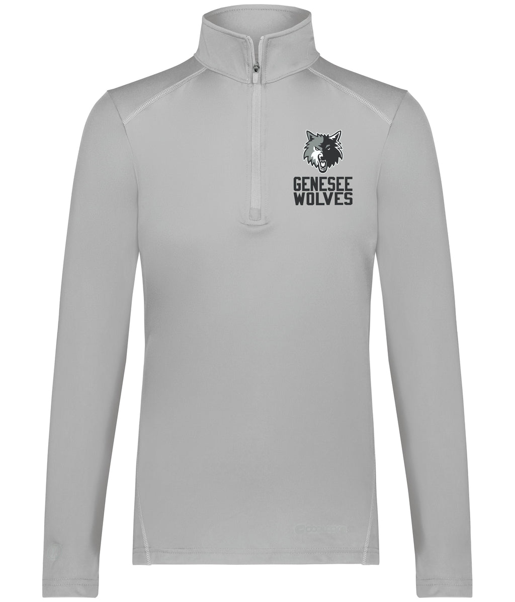 Genesee Wolves Cool Core 1/4 Zip Pullover - GWPTO