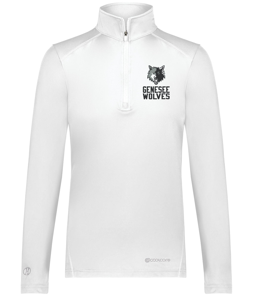 Genesee Wolves Cool Core 1/4 Zip Pullover - GWPTO