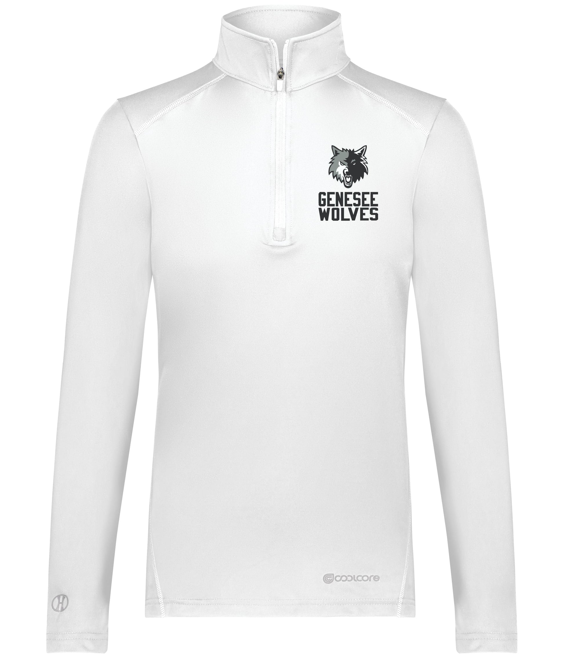 Genesee Wolves Cool Core 1/4 Zip Pullover - GWPTO