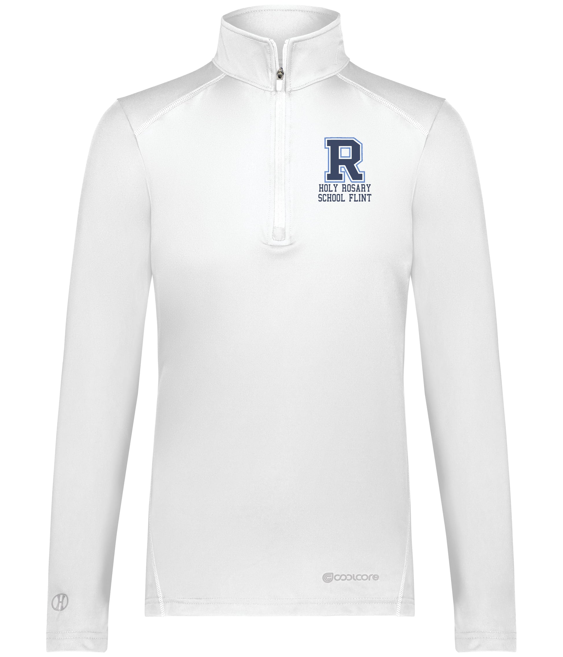 Holy Rosary Cool Core Embroidered 1/4 Zip Pullover