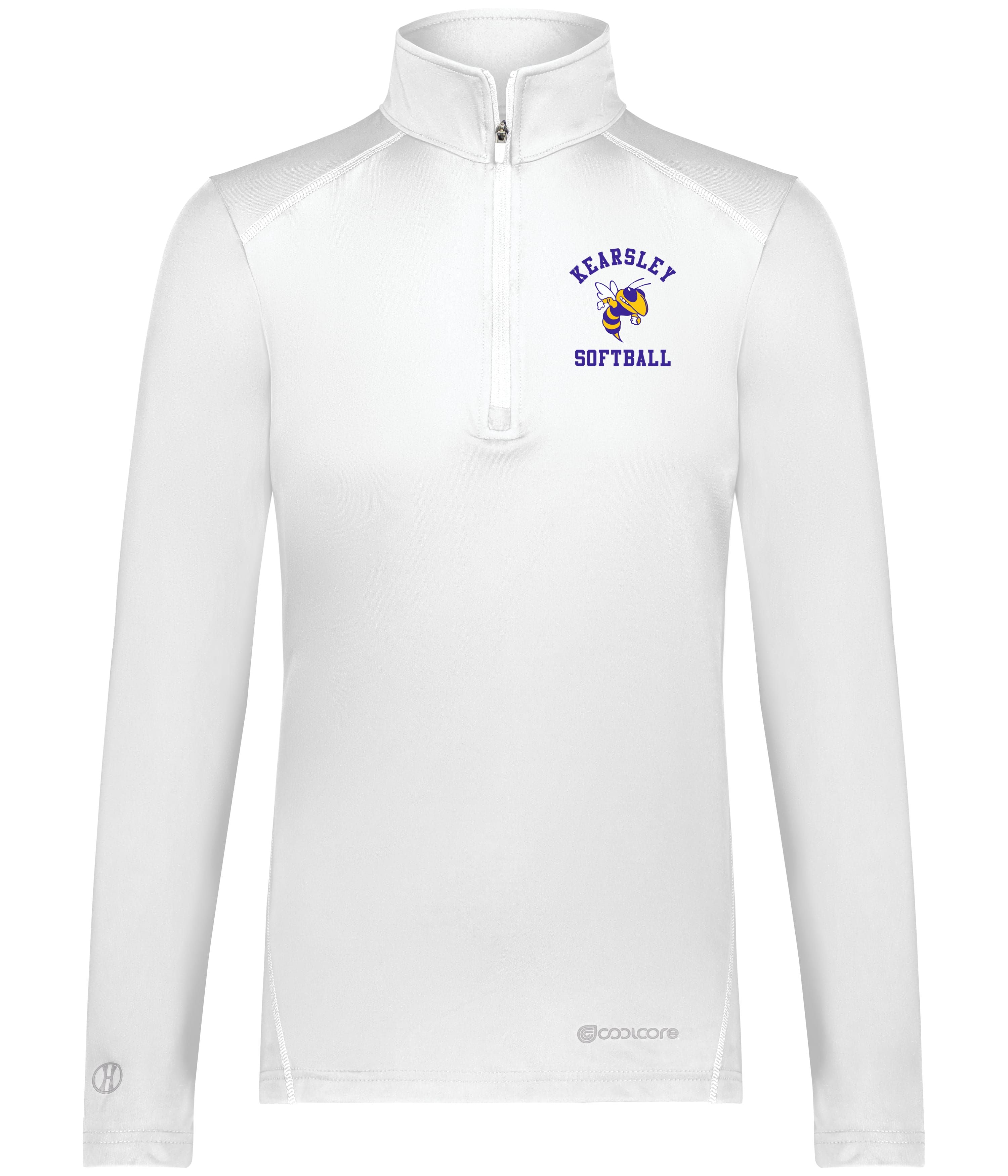 Kearsley Softball Cool Core 1/4 Zip Pullover
