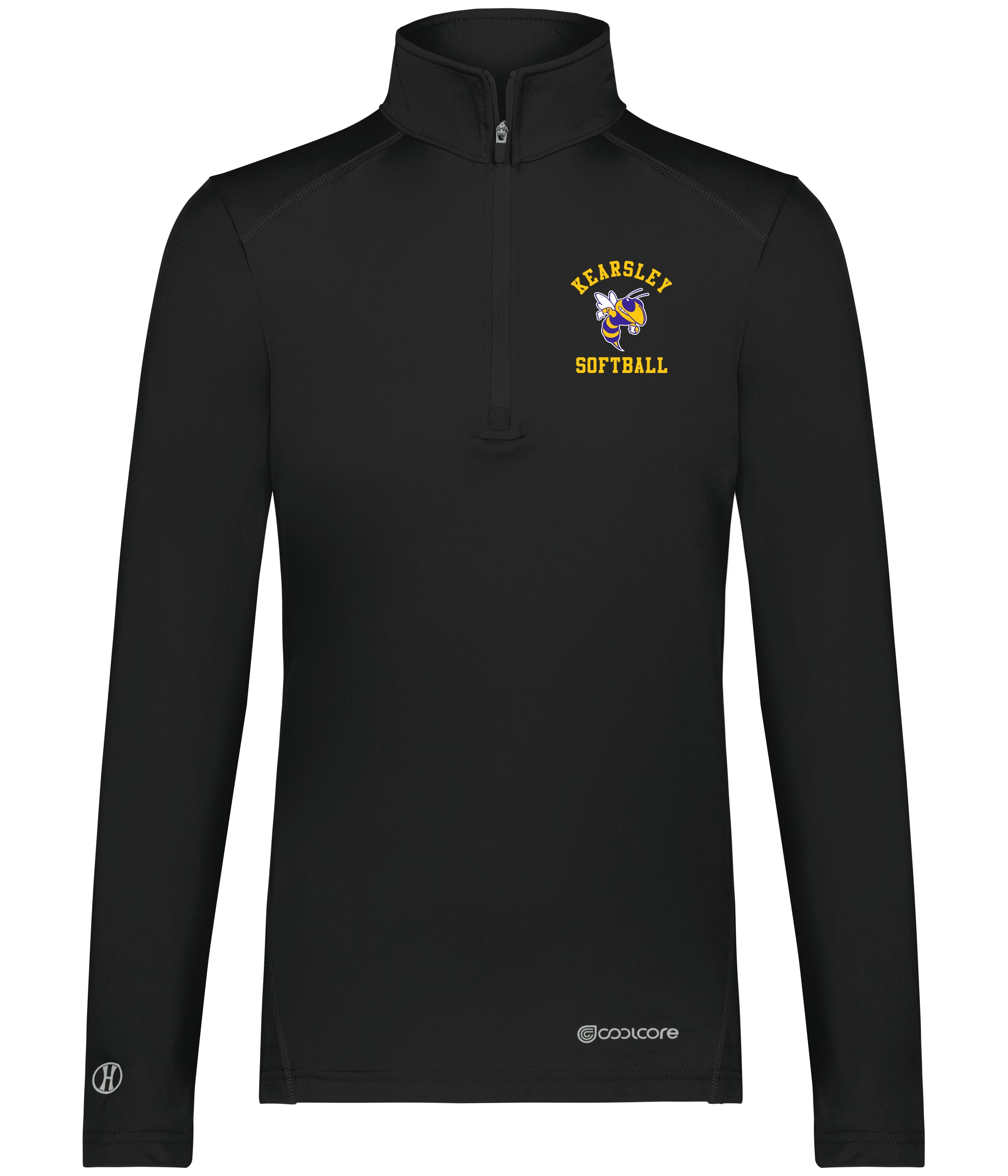 Kearsley Softball Cool Core 1/4 Zip Pullover