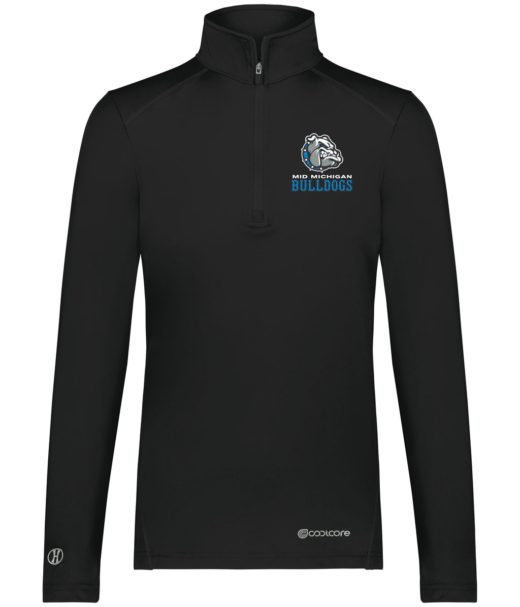 Mid Michigan Bulldogs Cool Core 1/4 Zip Pullover