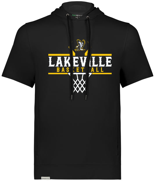 Lakeville Basketball Ventura Soft Knit Short Sleeve Hood