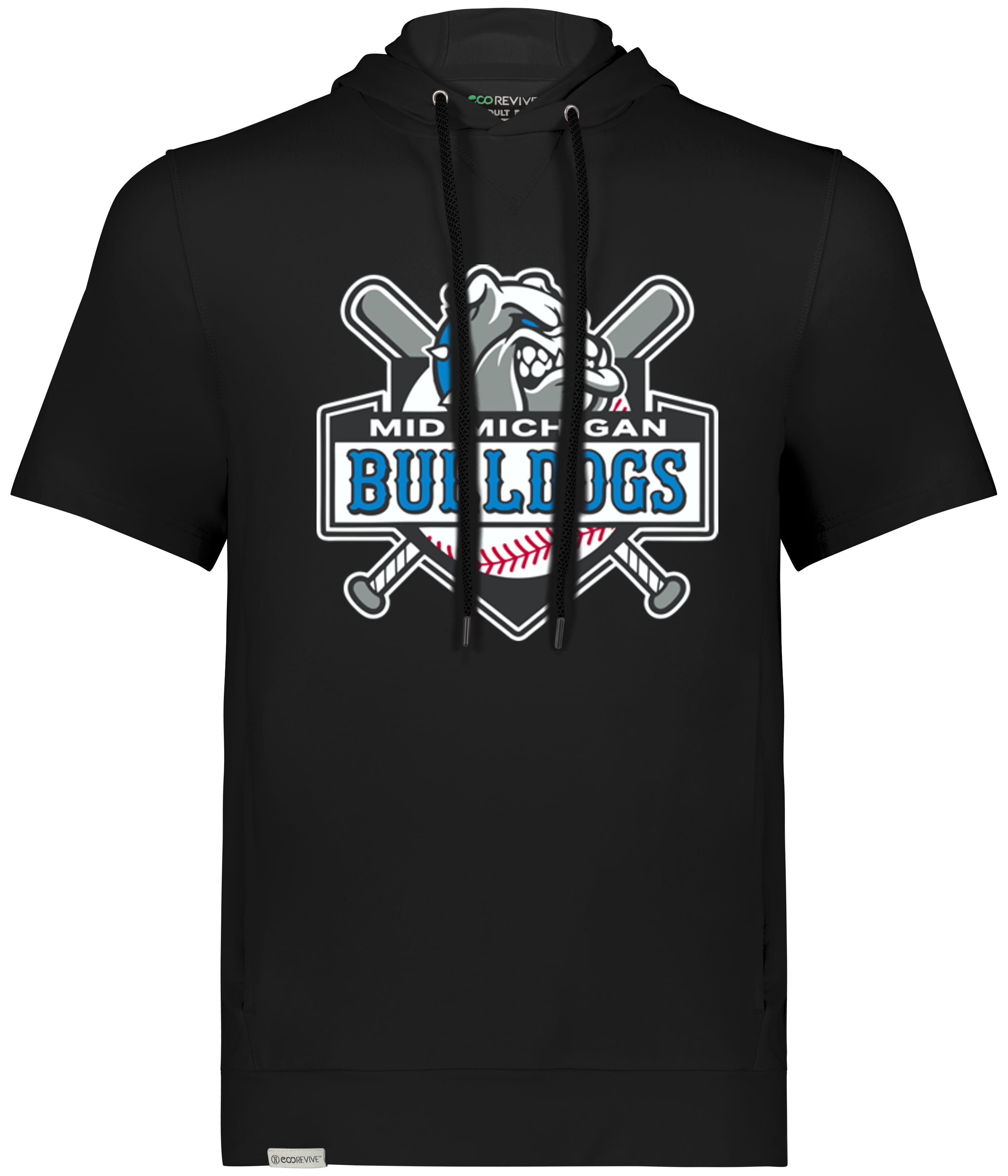 Mid Michigan Bulldogs Ventura Soft Knit Short Sleeve Hood
