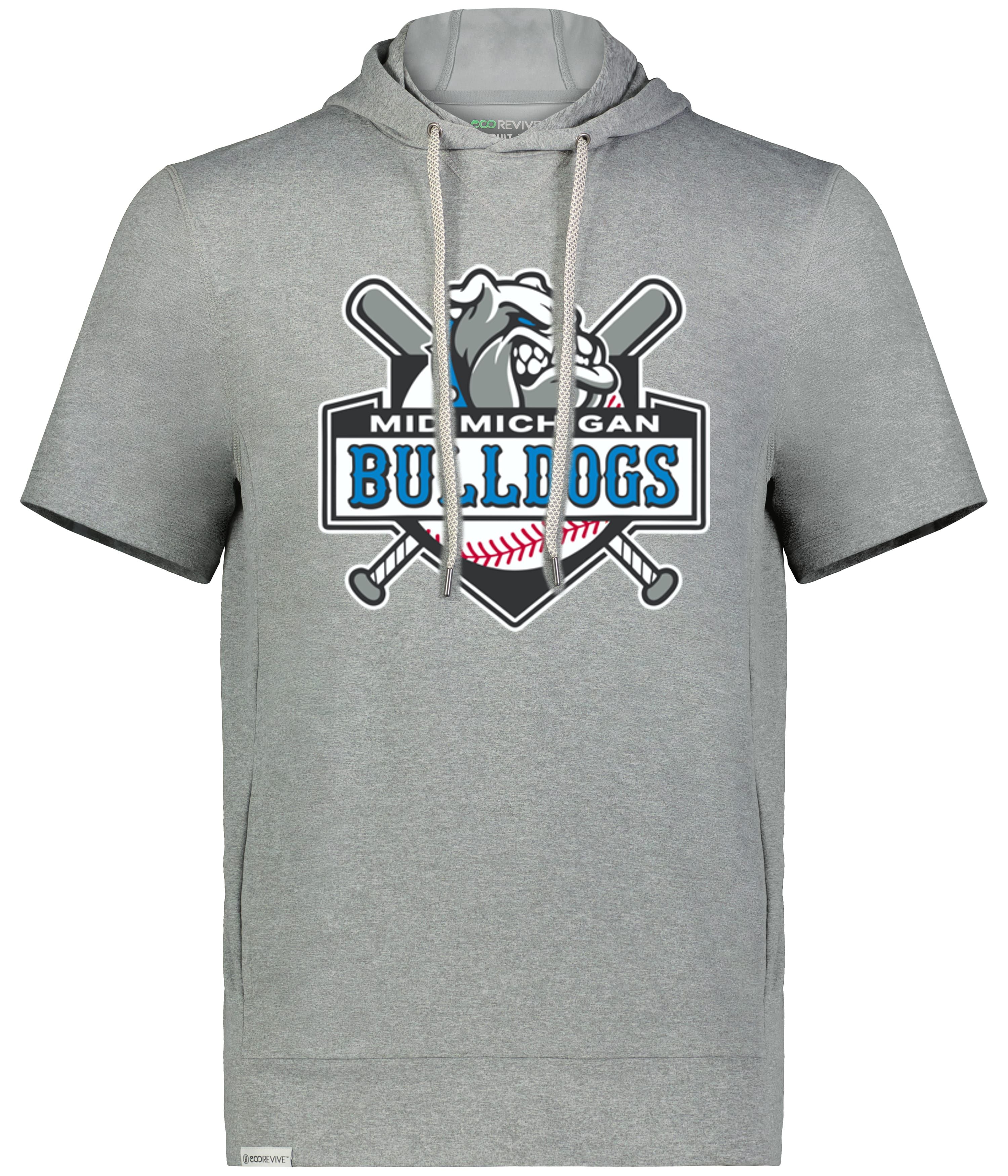 Mid Michigan Bulldogs Ventura Soft Knit Short Sleeve Hood