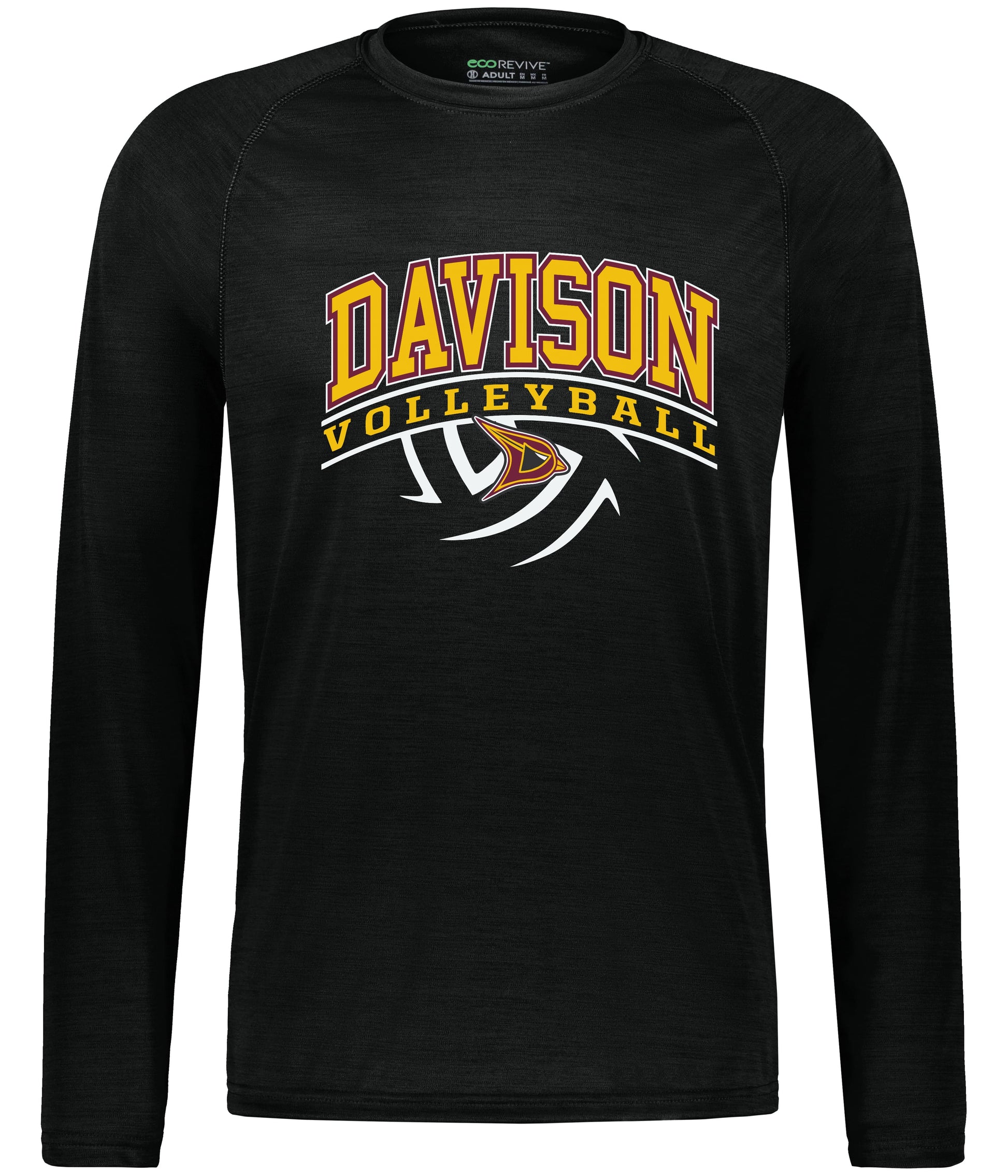 Davison Volleyball All-Pro Long Sleeve Tee