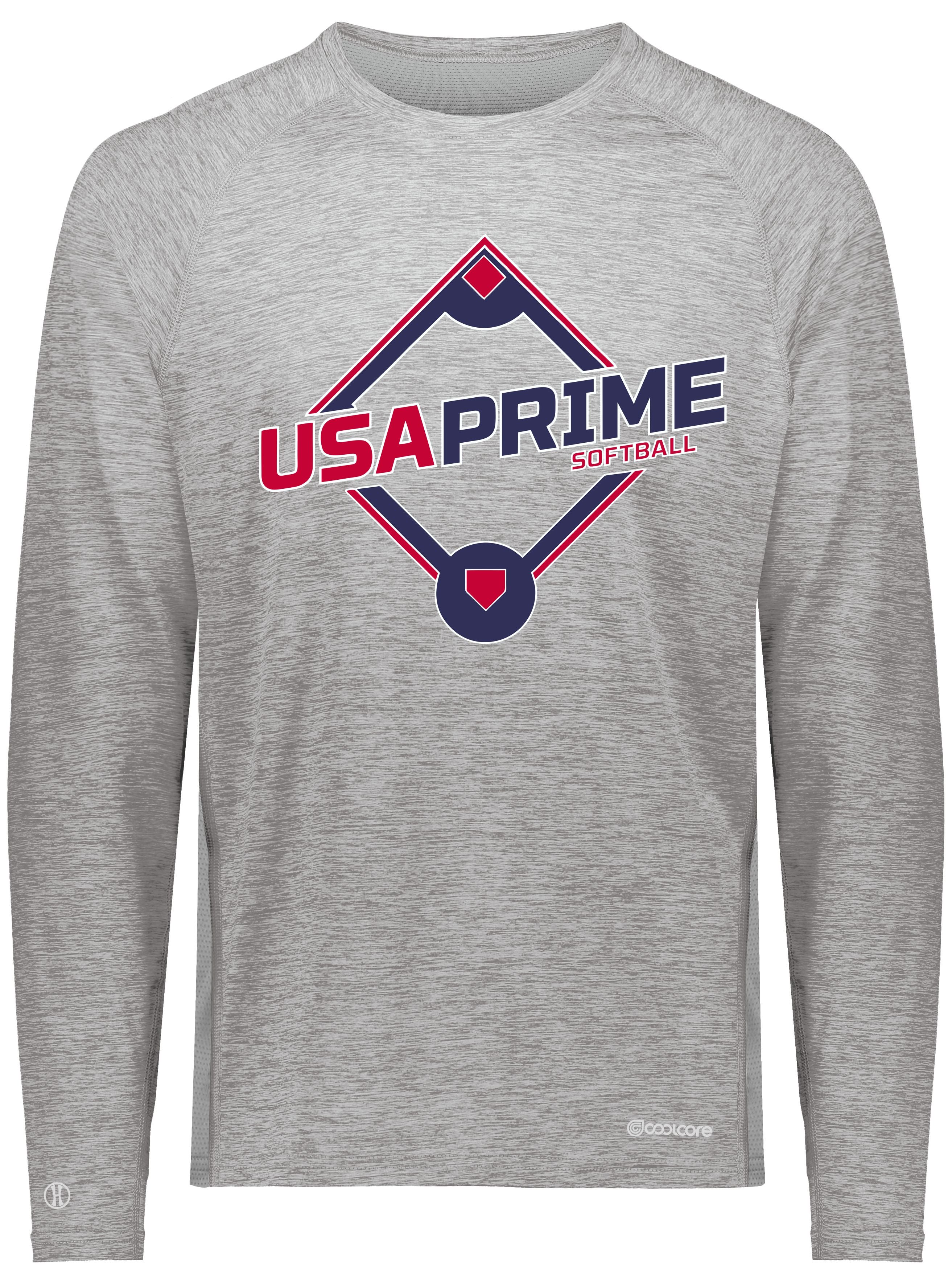 USA Prime Softball Electrify CoolCore Long Sleeve