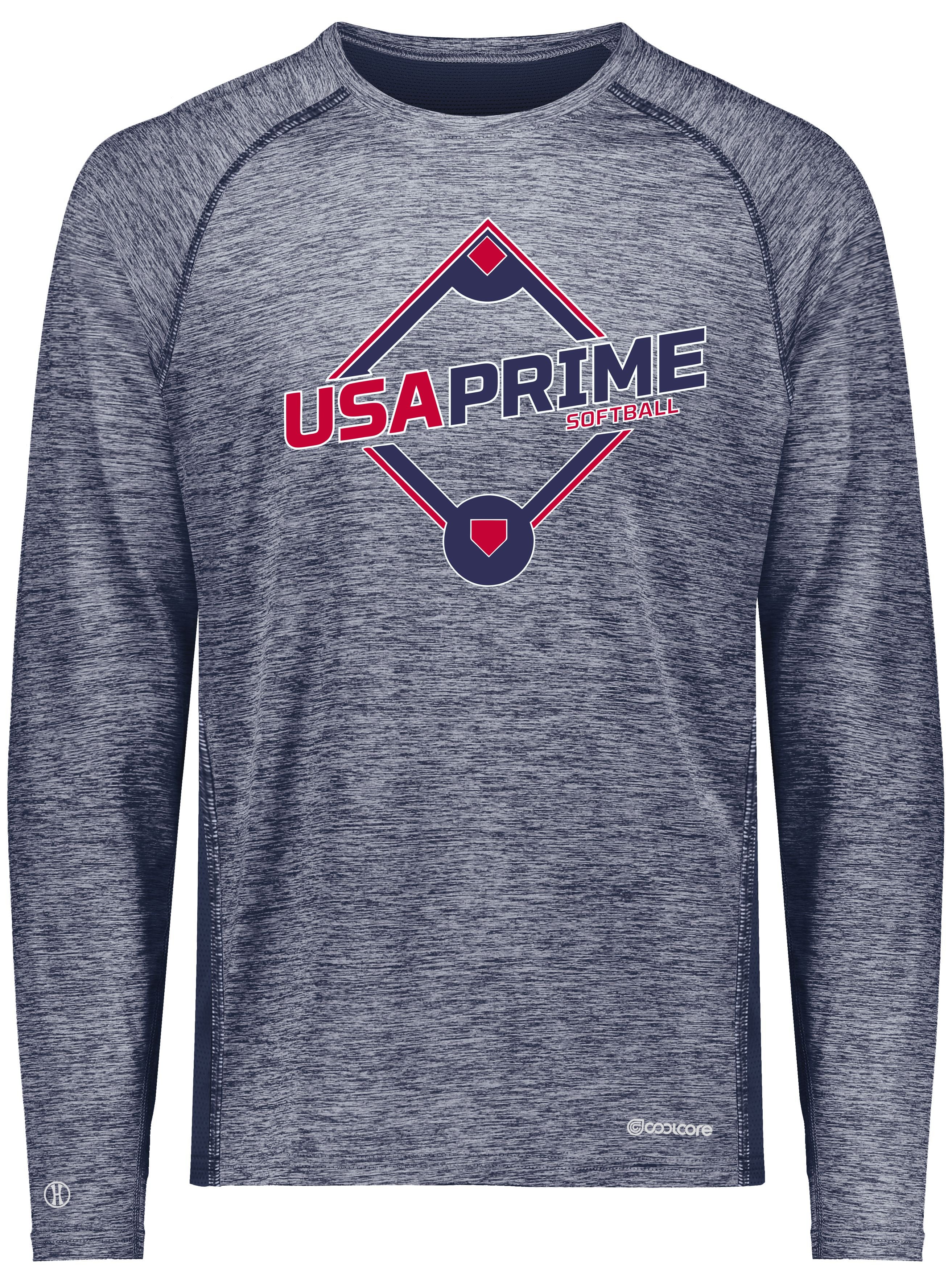 USA Prime Softball Electrify CoolCore Long Sleeve