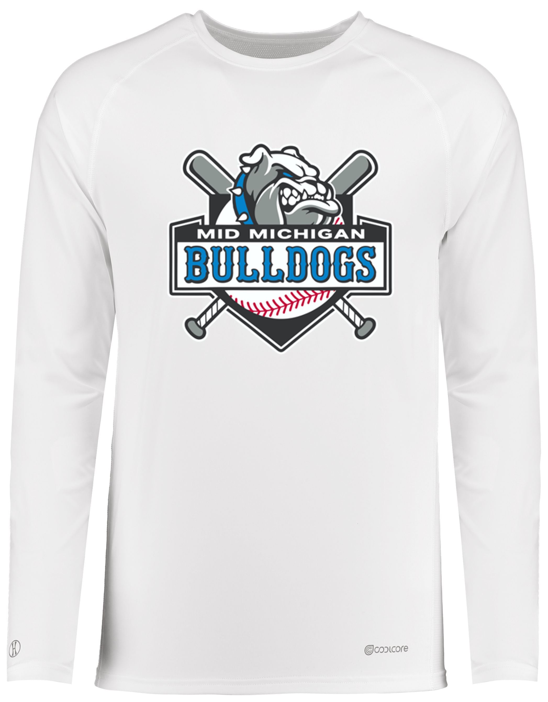 Mid Michigan Bulldogs Electrify CoolCore Long Sleeve