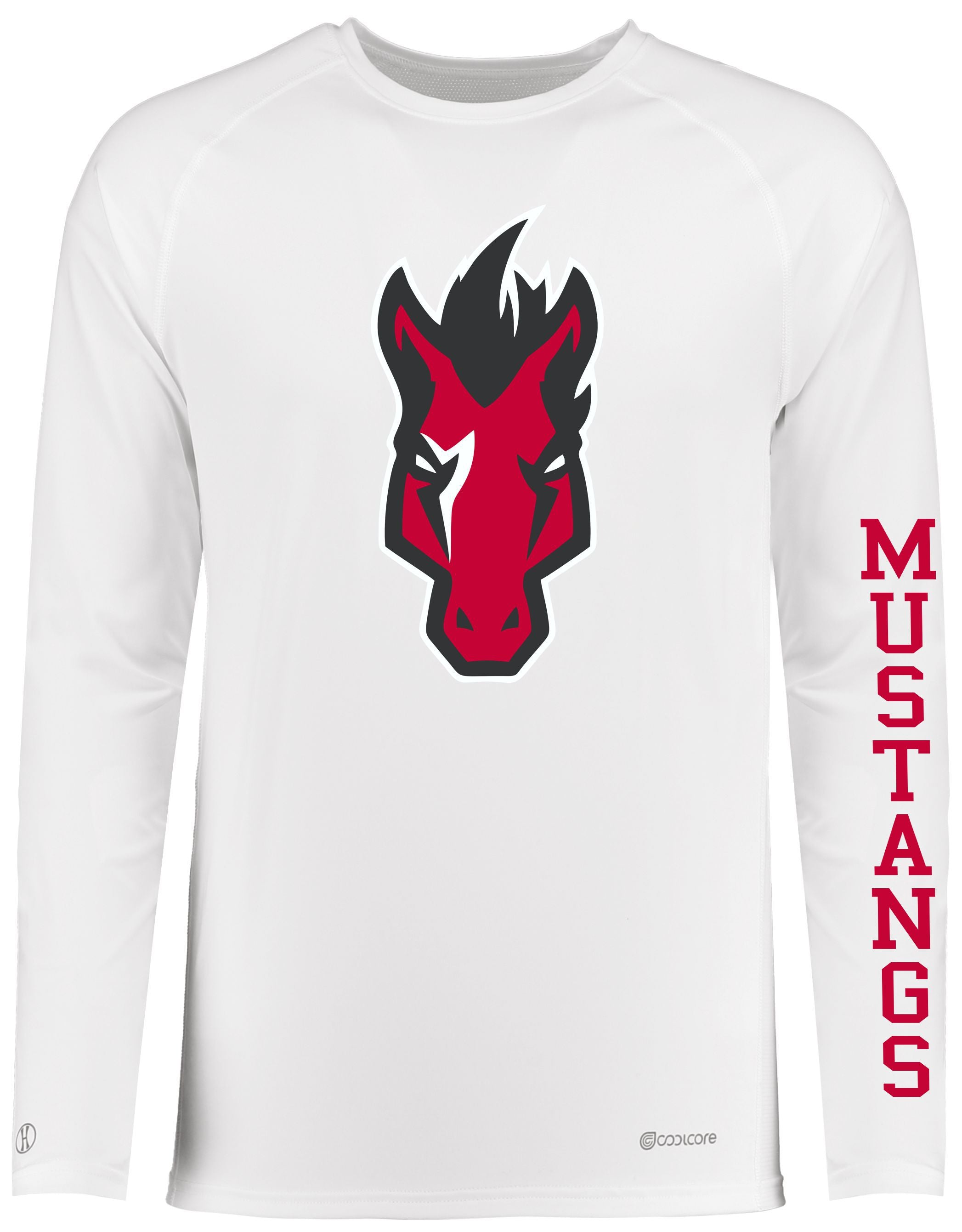 Mustangs Electrify CoolCore Long Sleeve