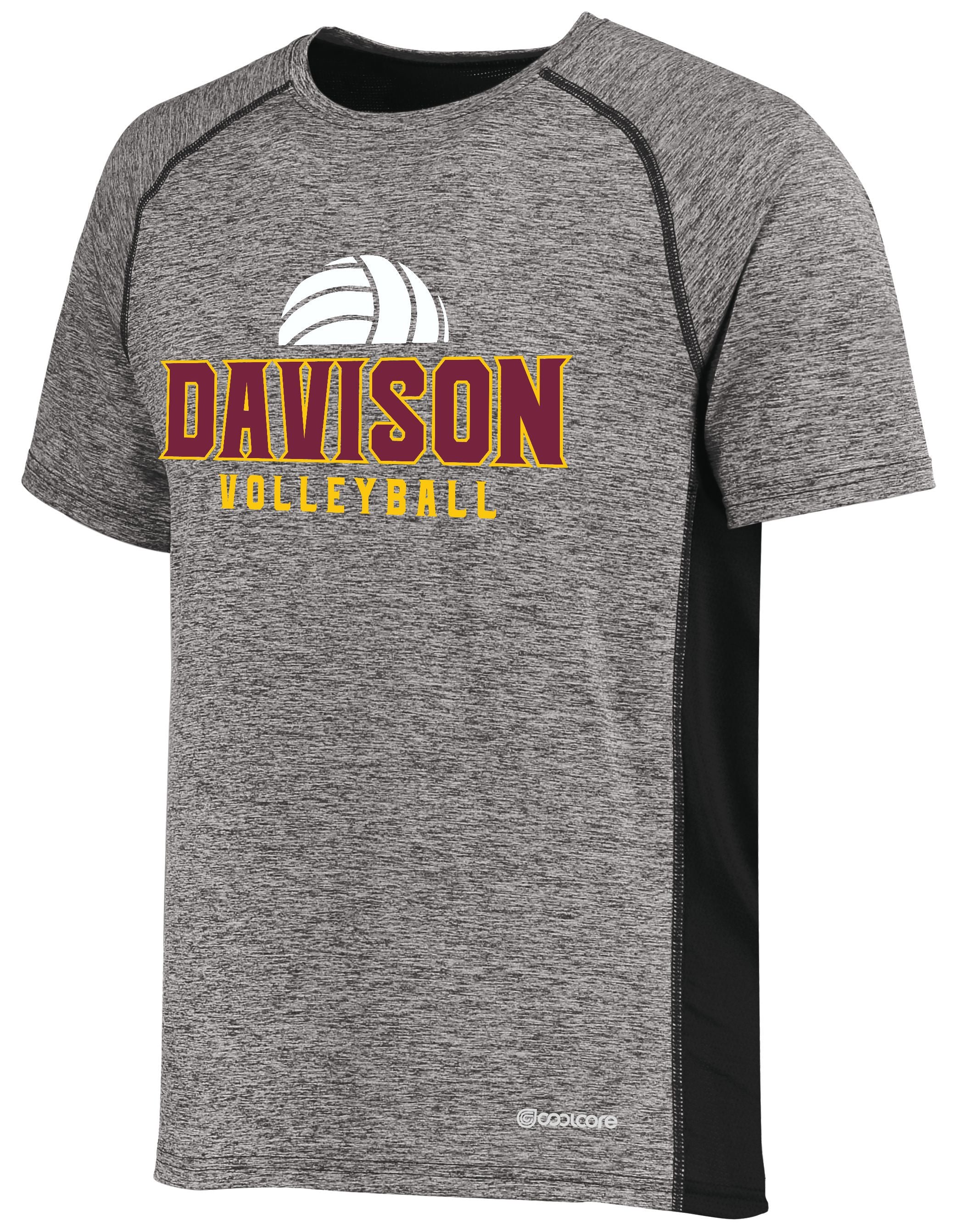 Davison Volleyball CoolCore Performance T shirt