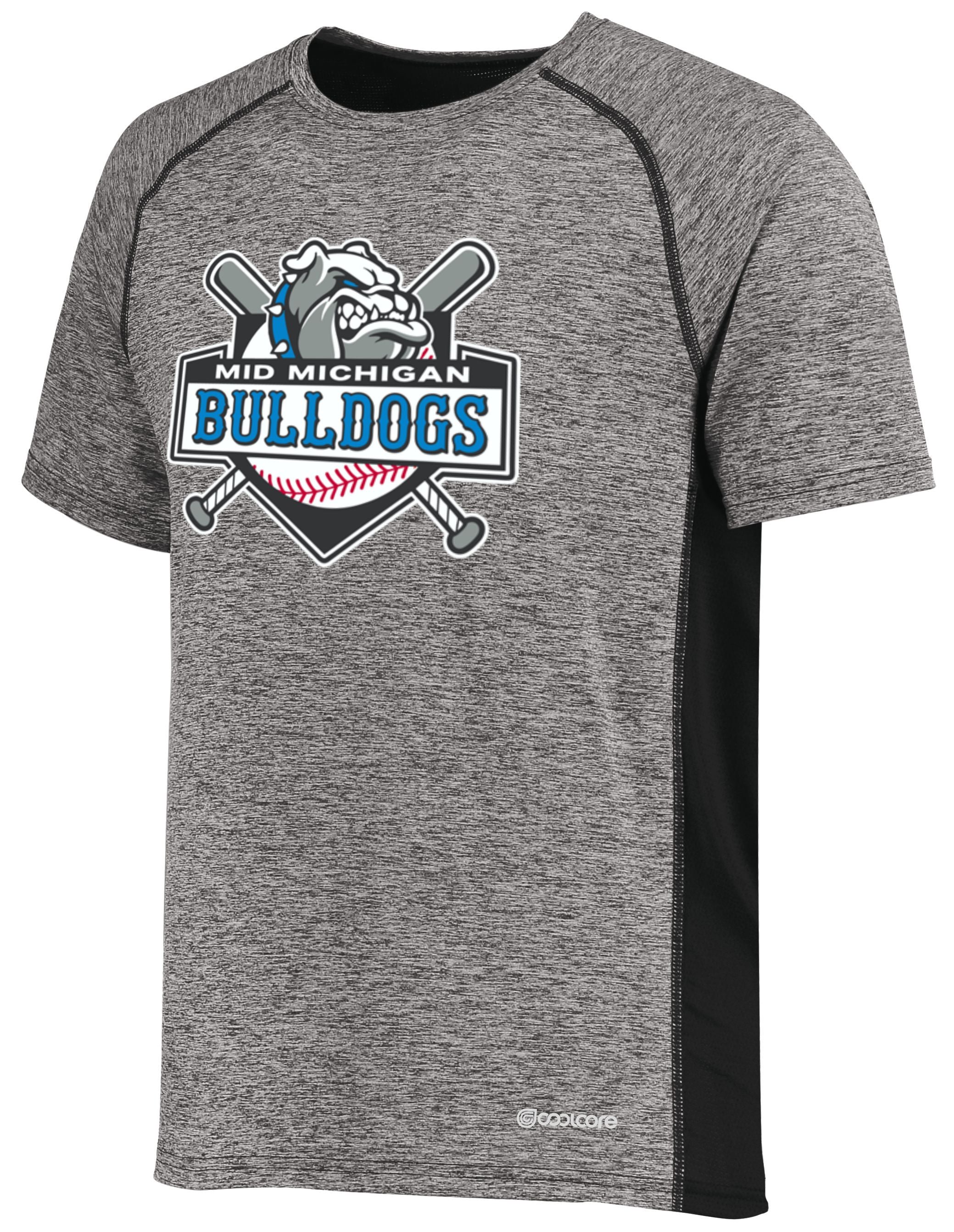 Mid Michigan Bulldogs CoolCore Performance T shirt