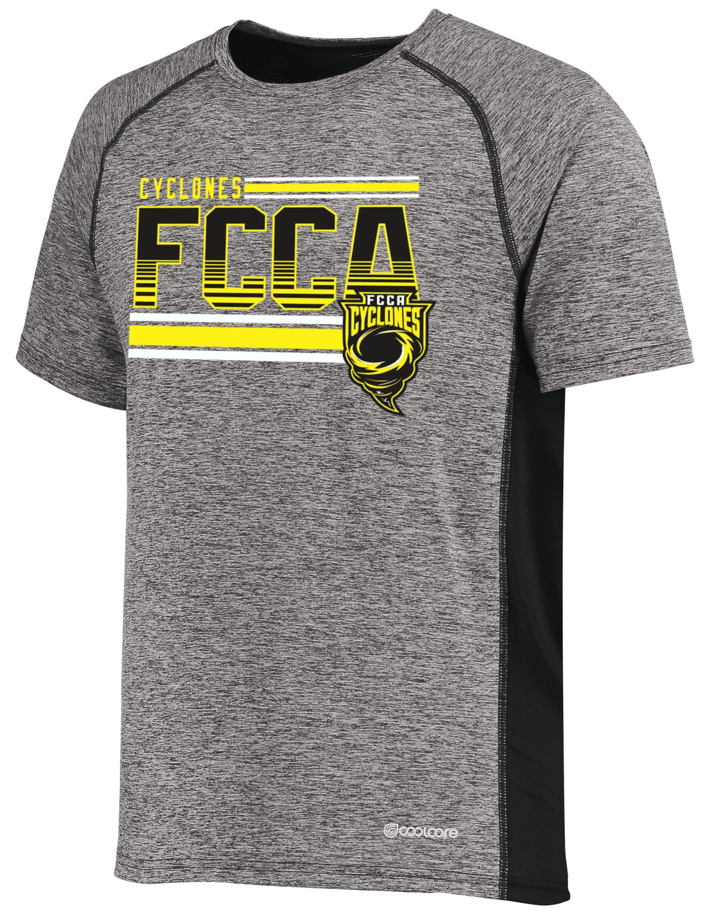 FCCA "Lines" CoolCore Performance T shirt