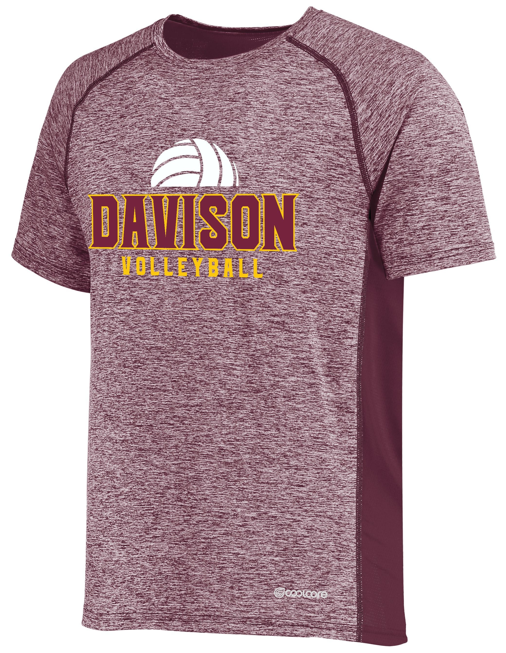 Davison Volleyball CoolCore Performance T shirt