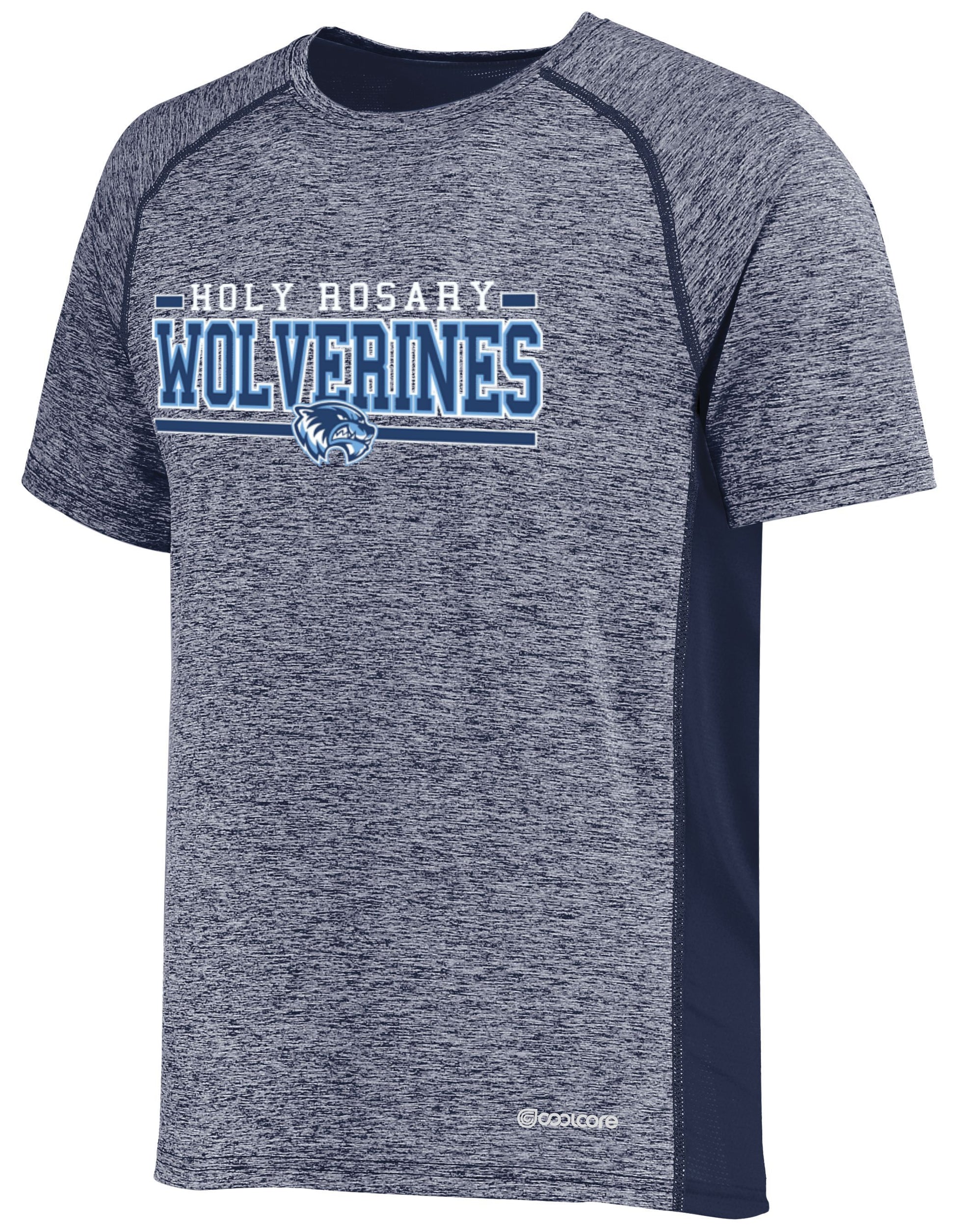 Holy Rosary CoolCore Performance T shirt