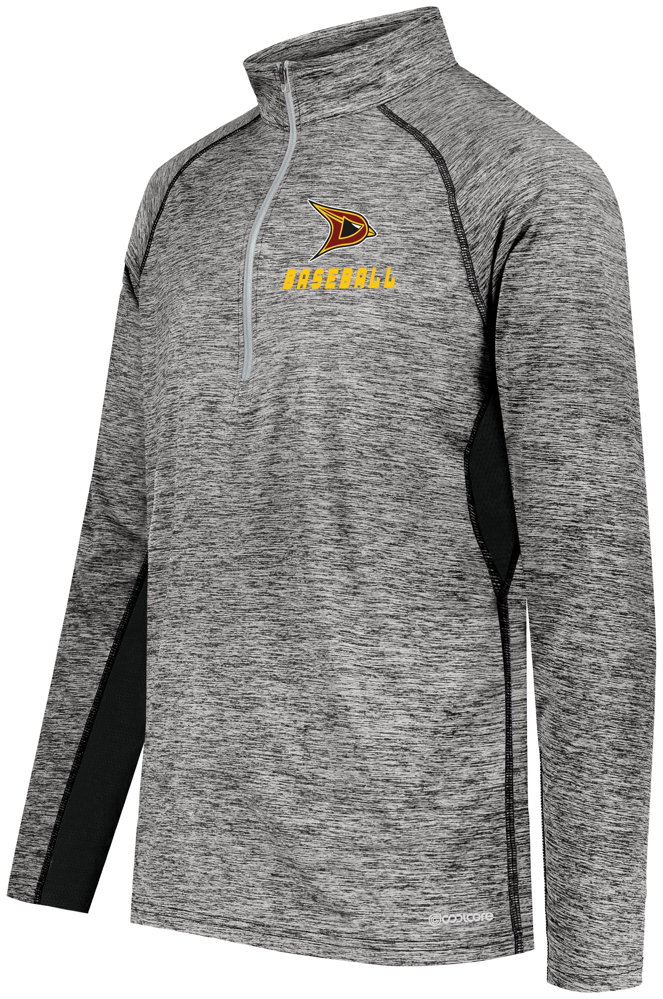 Davison Baseball Cool Core Performance 1/2 Zip