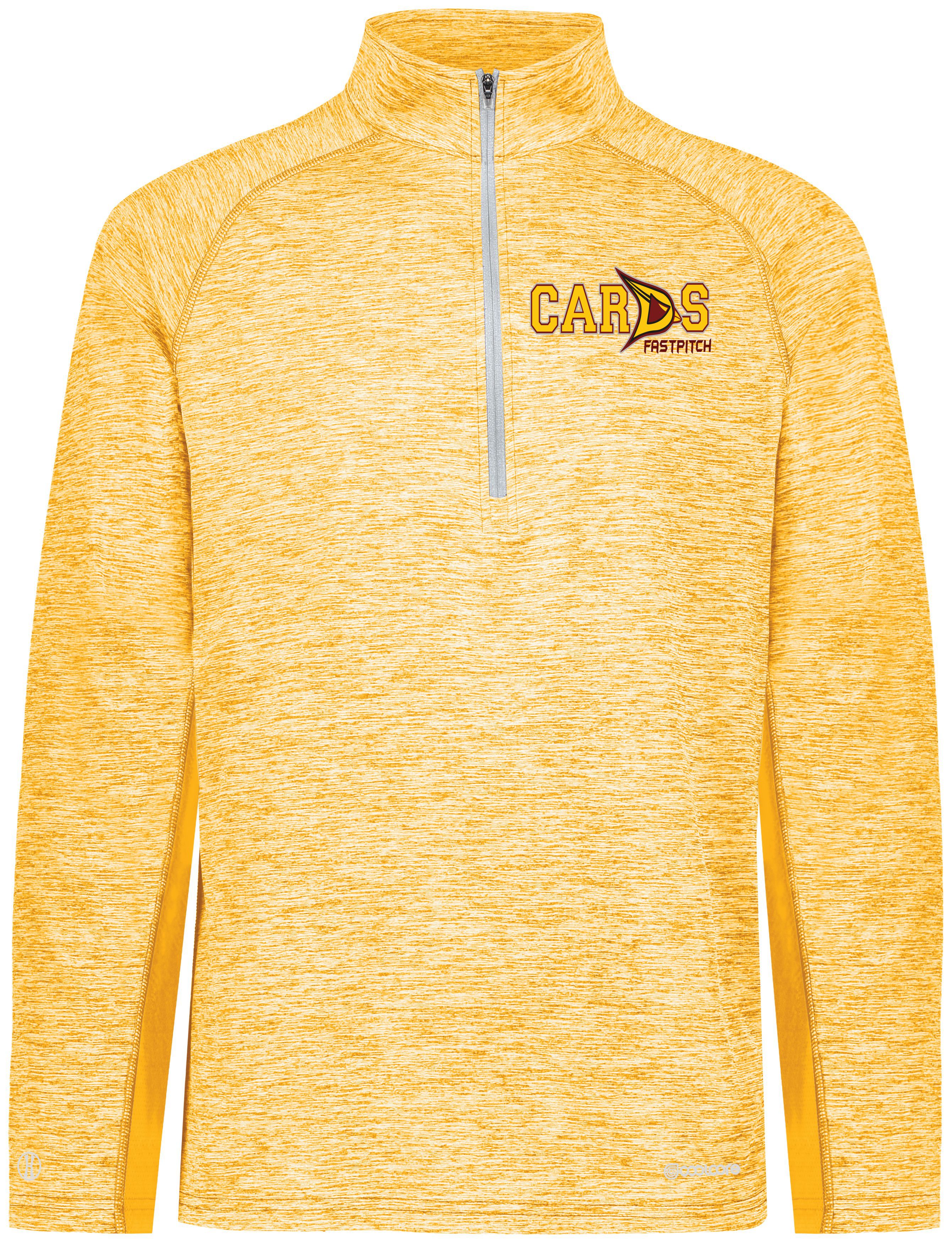 Cards Fastpitch Cool Core Performance 1/2 Zip