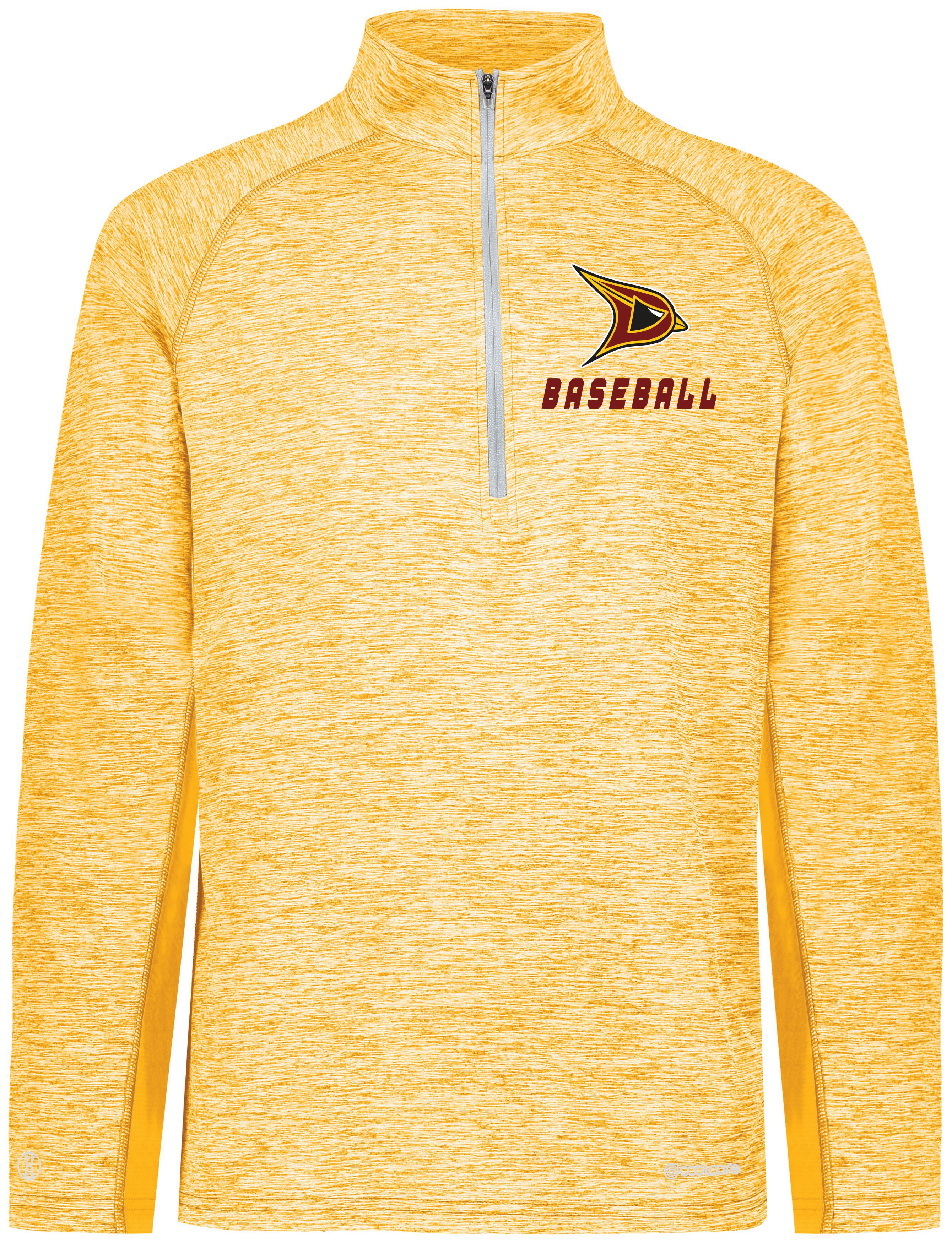 Davison Baseball Cool Core Performance 1/2 Zip