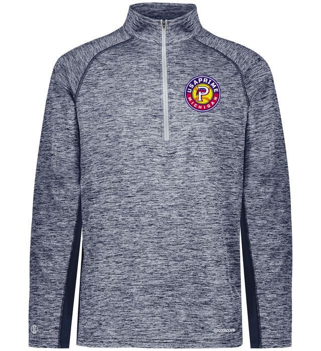 USA Prime Softball Electrify 1/2 Zip Pullover Powered by Coolcore