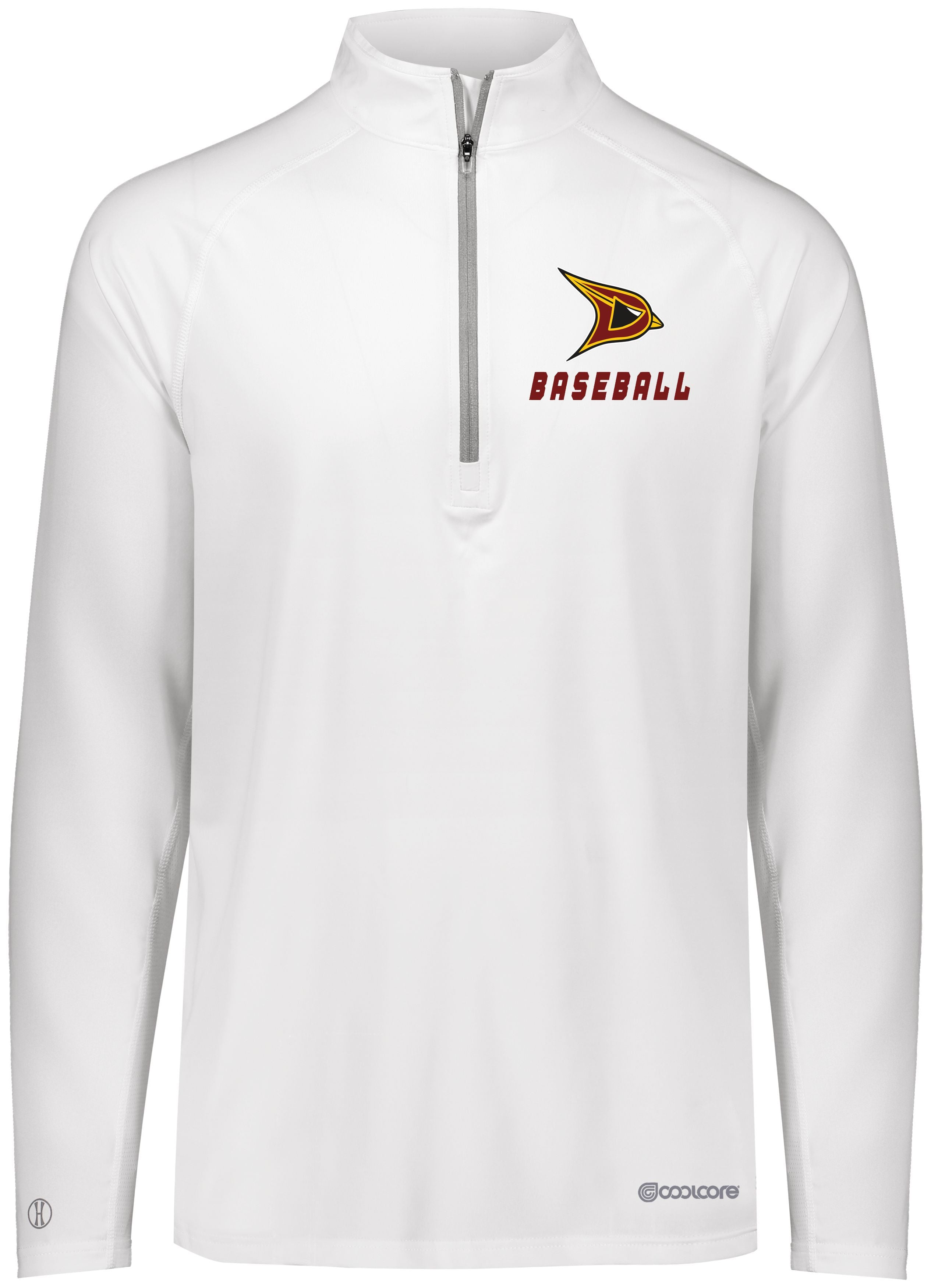Davison Baseball Cool Core Performance 1/2 Zip