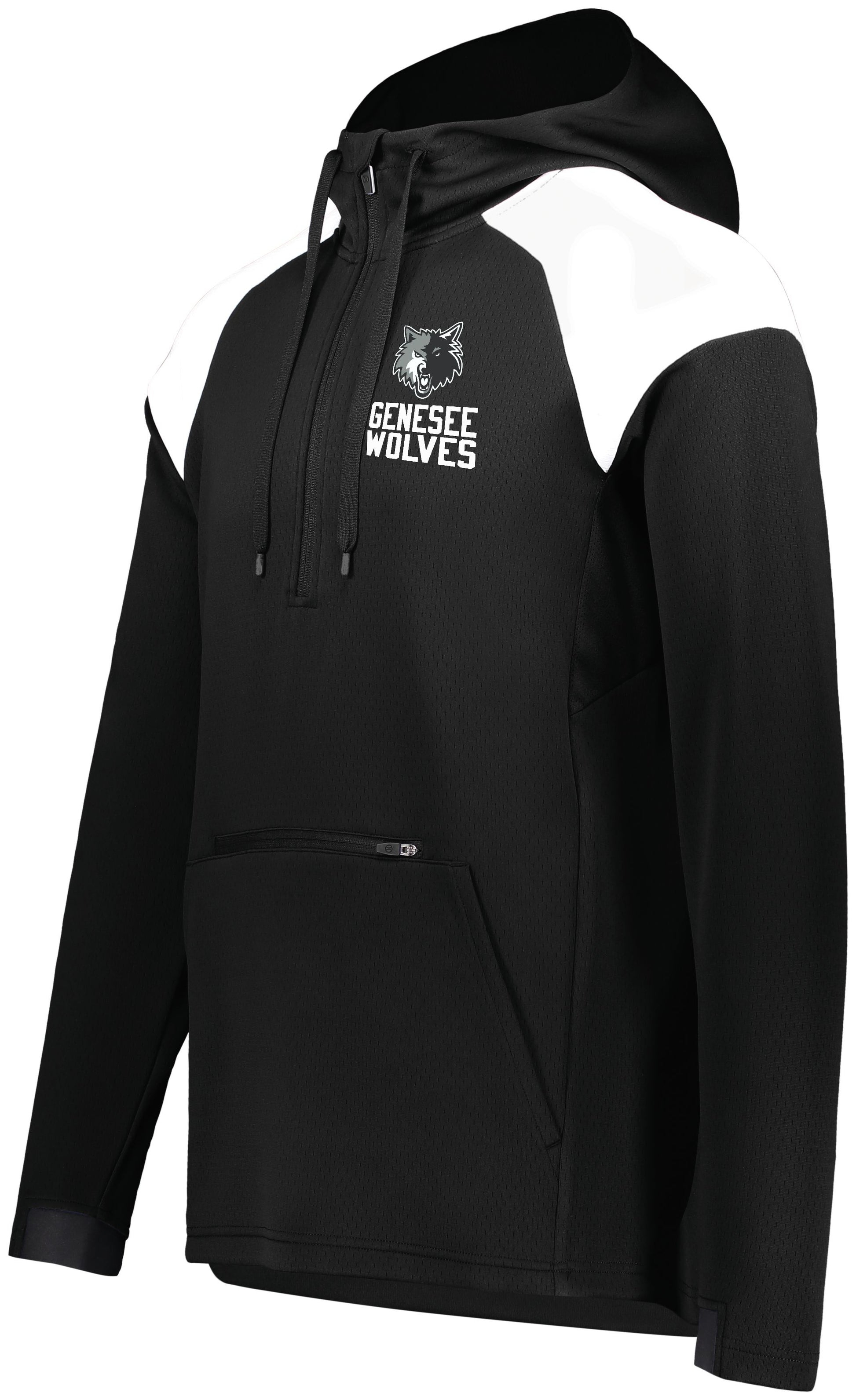 Genesee Wolves Limitless 1/4 Zip Hood