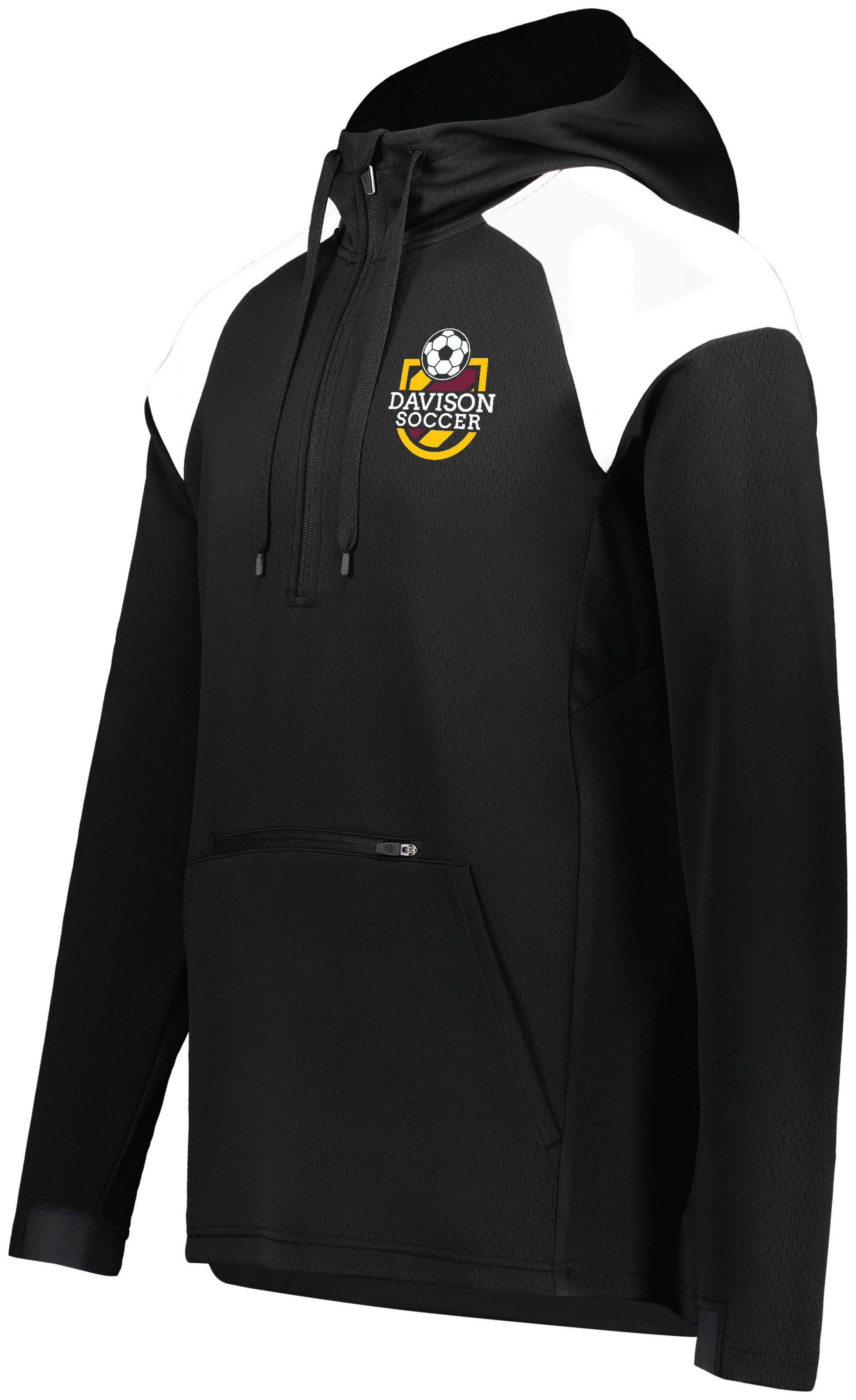 Davison Soccer Limitless 1/4 Zip Hood