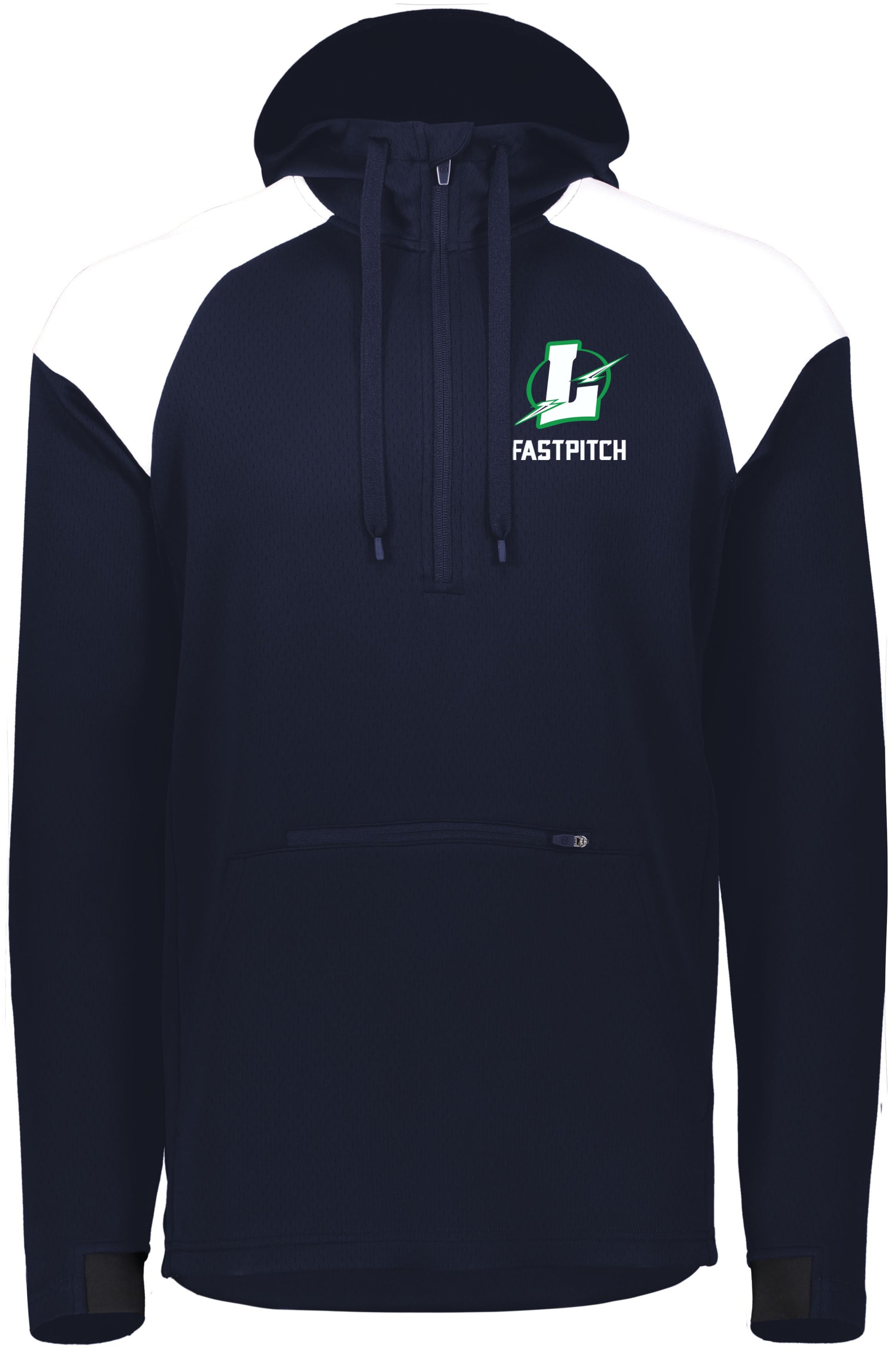 Lapeer Fastpitch Limitless 1/4 Zip Hood