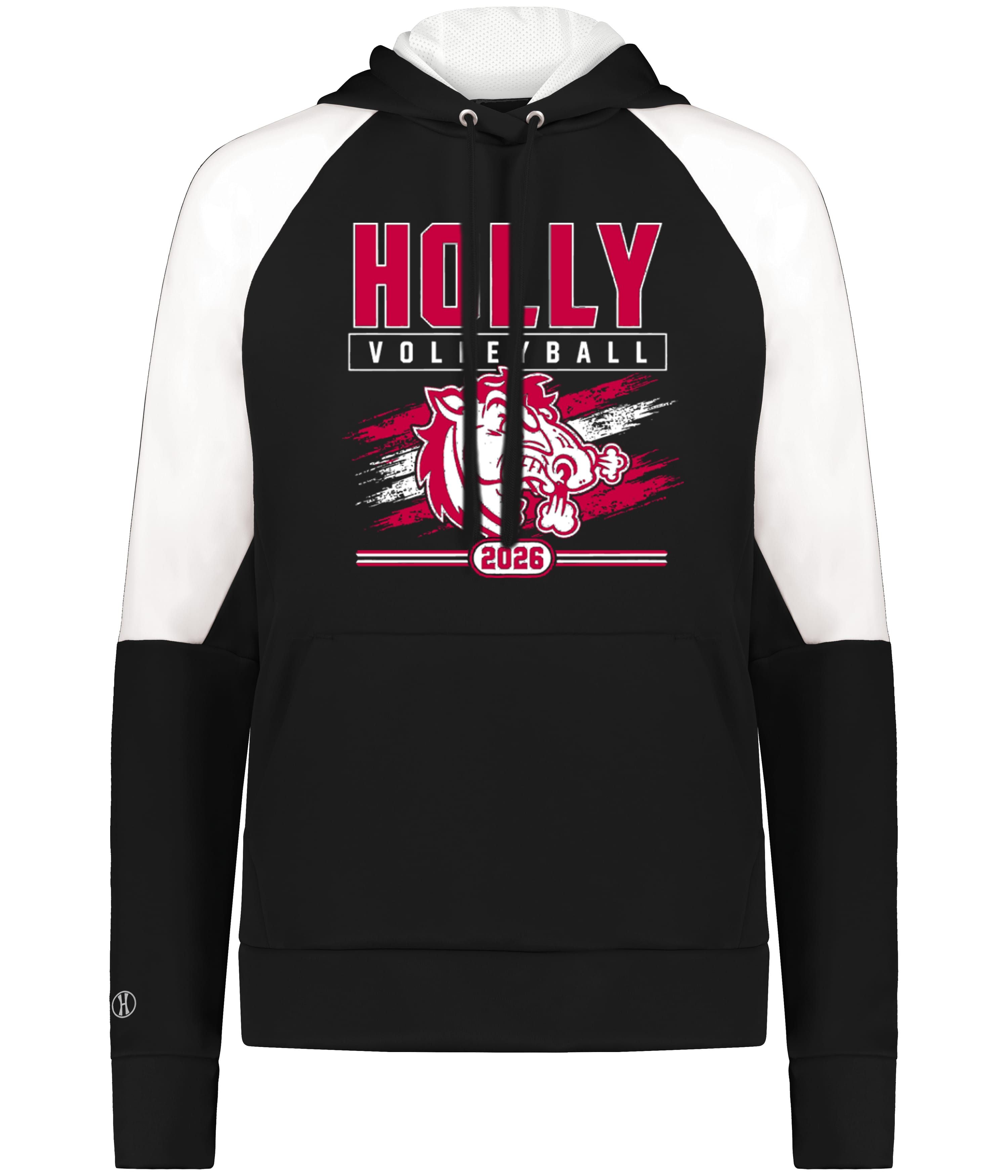 Holly Volleyball Momentum Fleece Hood