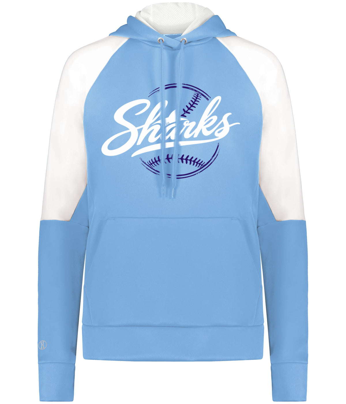 Sharks Softball Momentum Fleece Hood