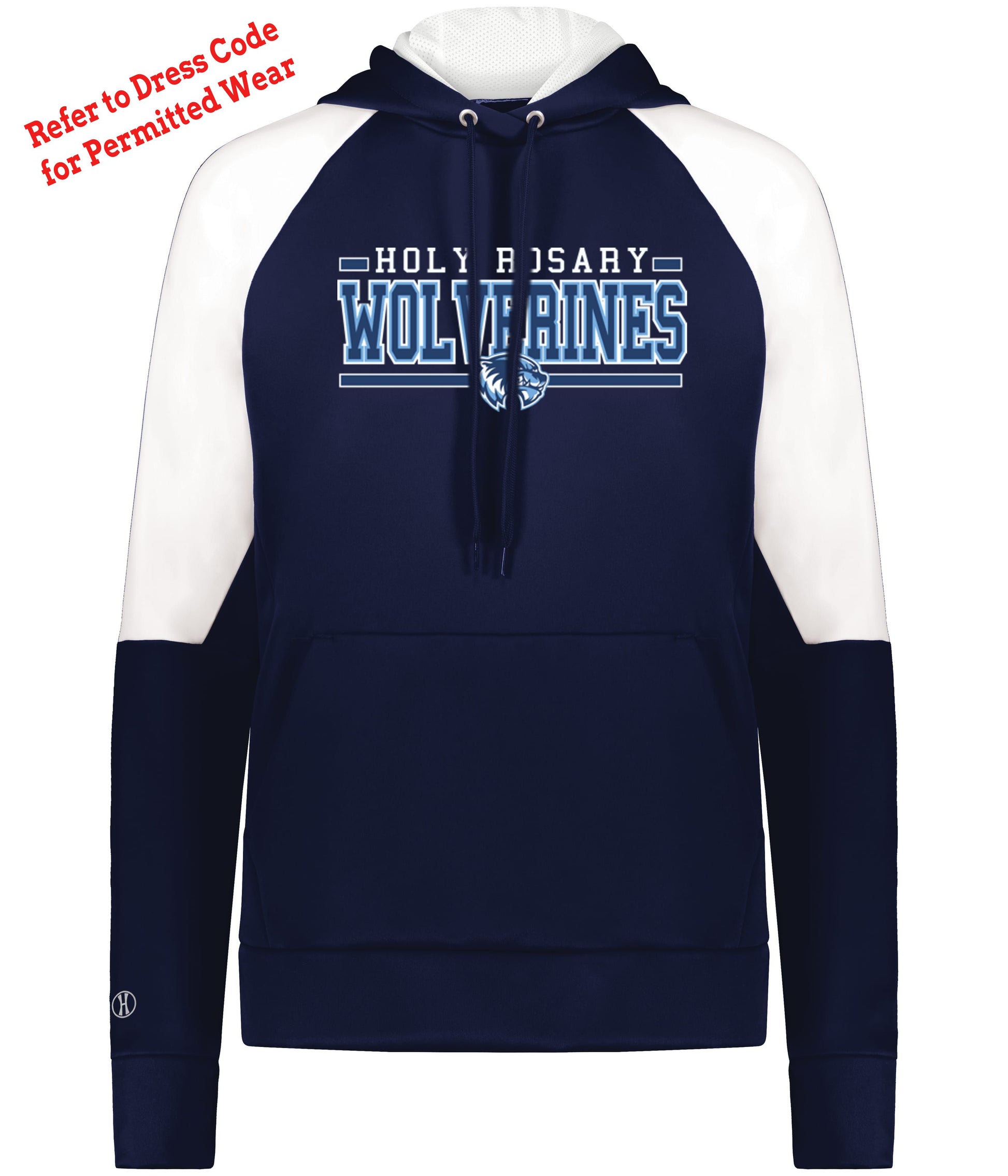 Holy Rosary Momentum Fleece Hood