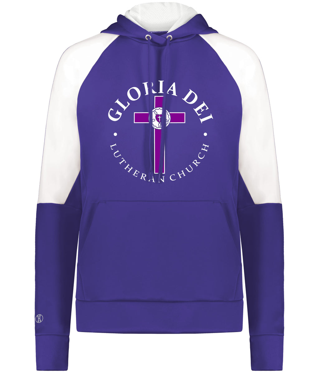 Gloria Dei Lutheran Church Momentum Fleece Hood
