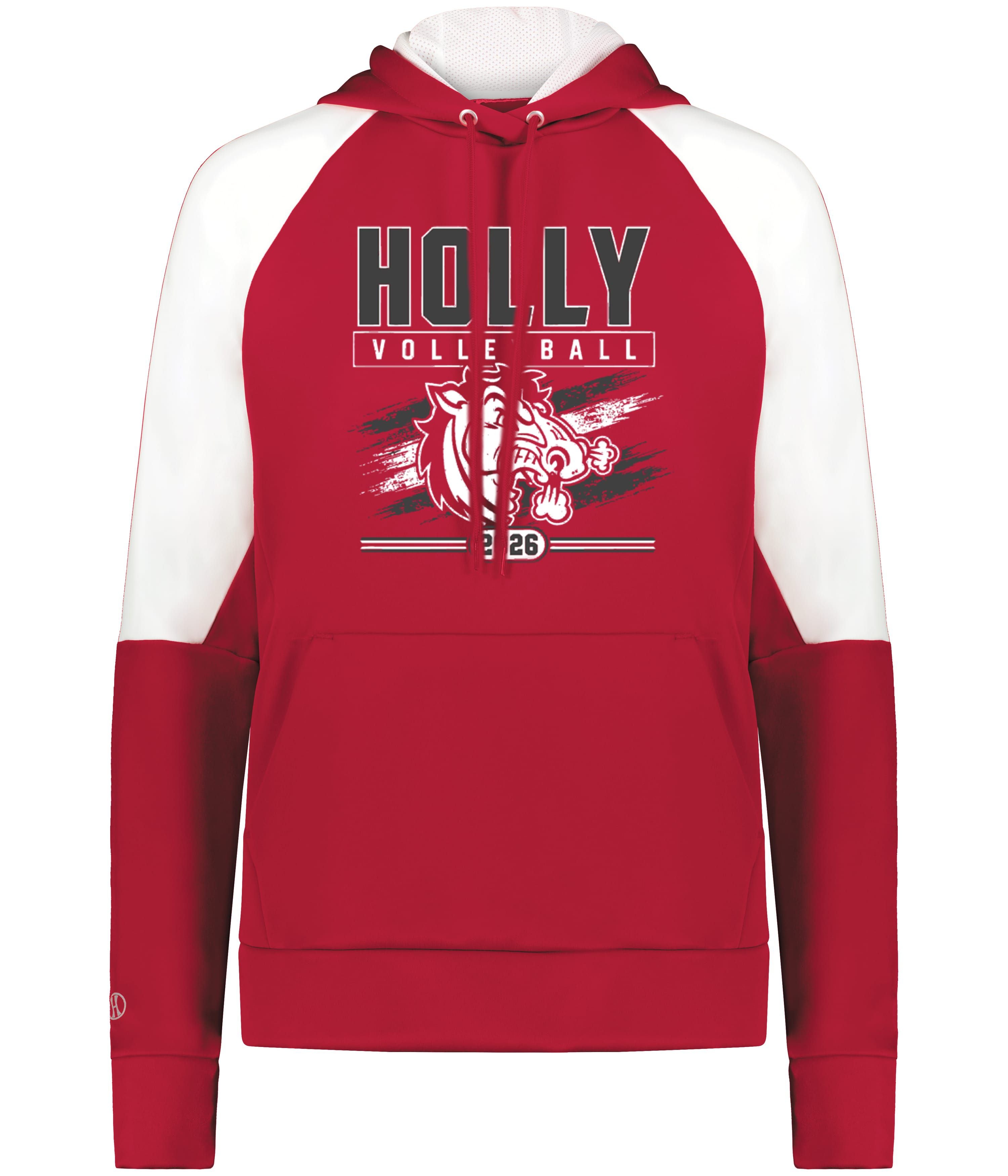 Holly Volleyball Momentum Fleece Hood