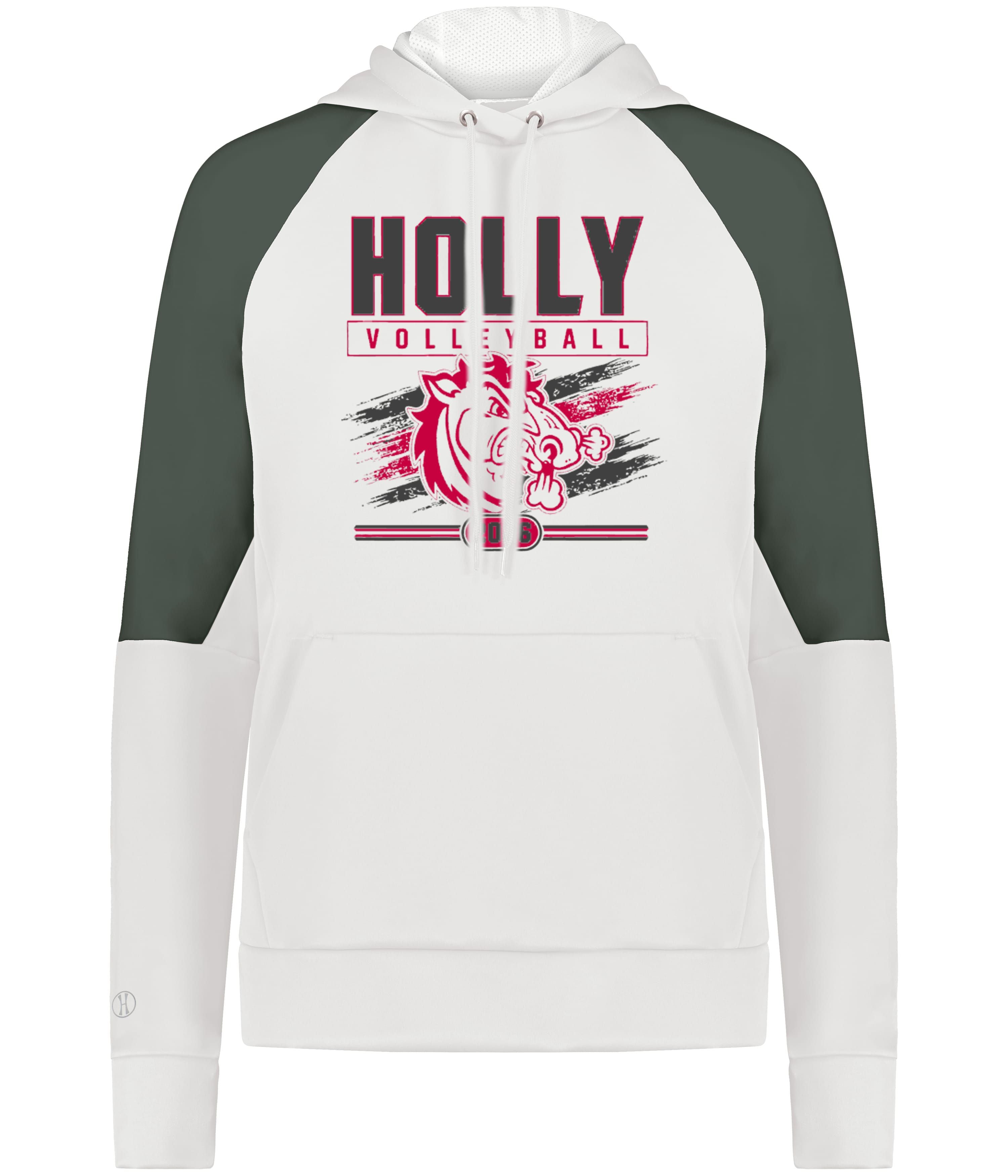 Holly Volleyball Momentum Fleece Hood
