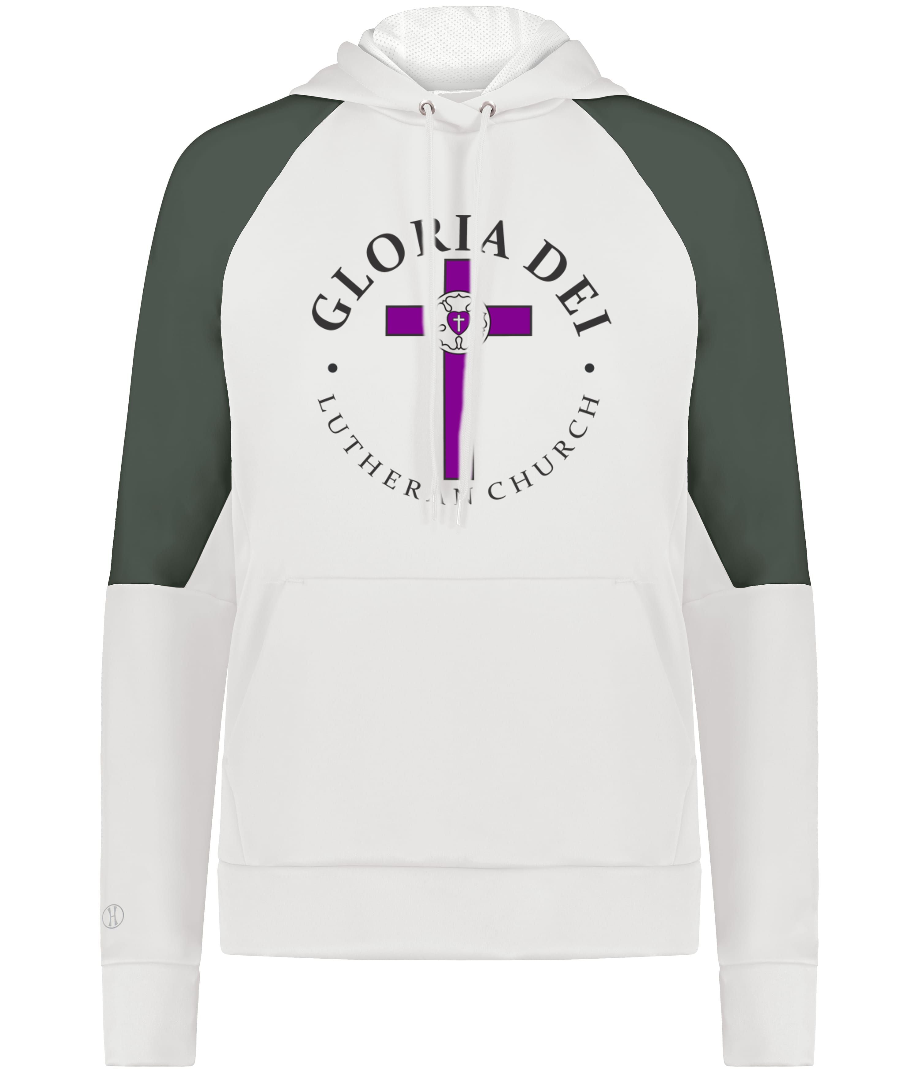 Gloria Dei Lutheran Church Momentum Fleece Hood