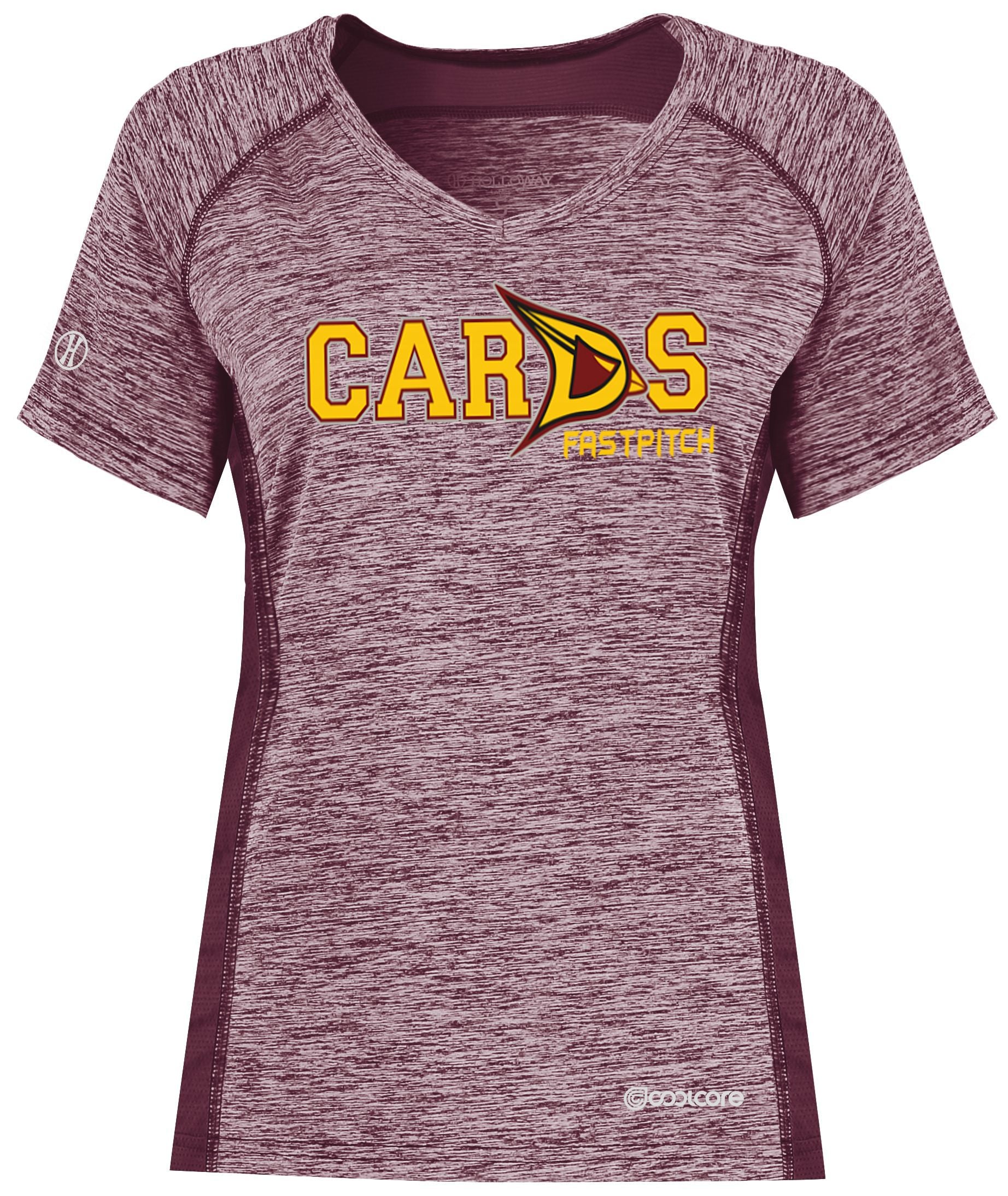 Cards Fastpitch CoolCore Performance T shirt