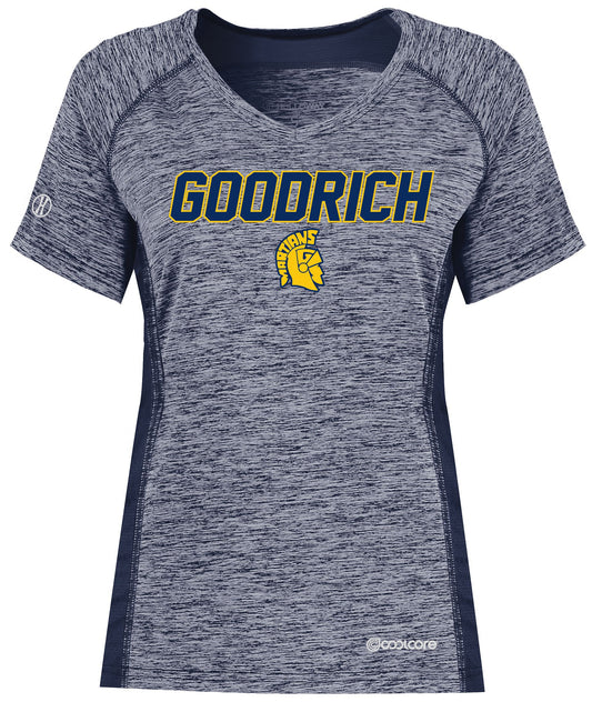 Goodrich Ladies CoolCore Performance V-Neck T shirt