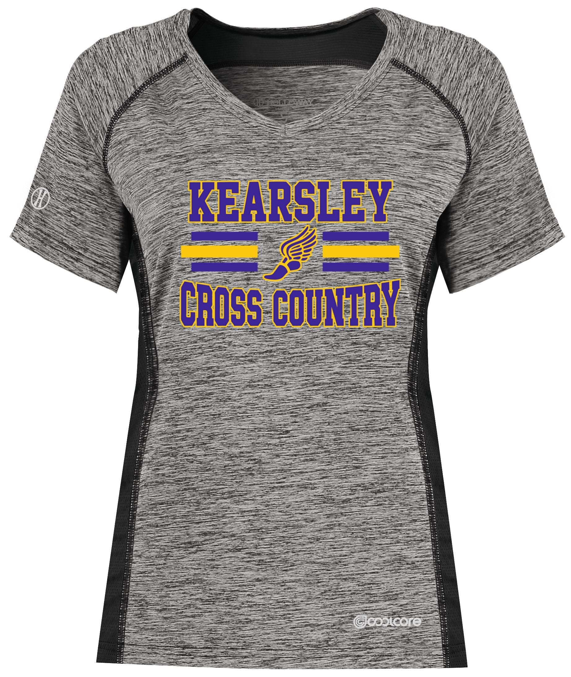 Kearsley Cross Country CoolCore Performance T shirt