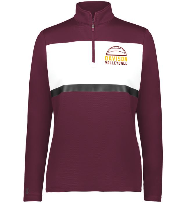 Davison Volleyball Prism Bold 1/4 Zip Pullover