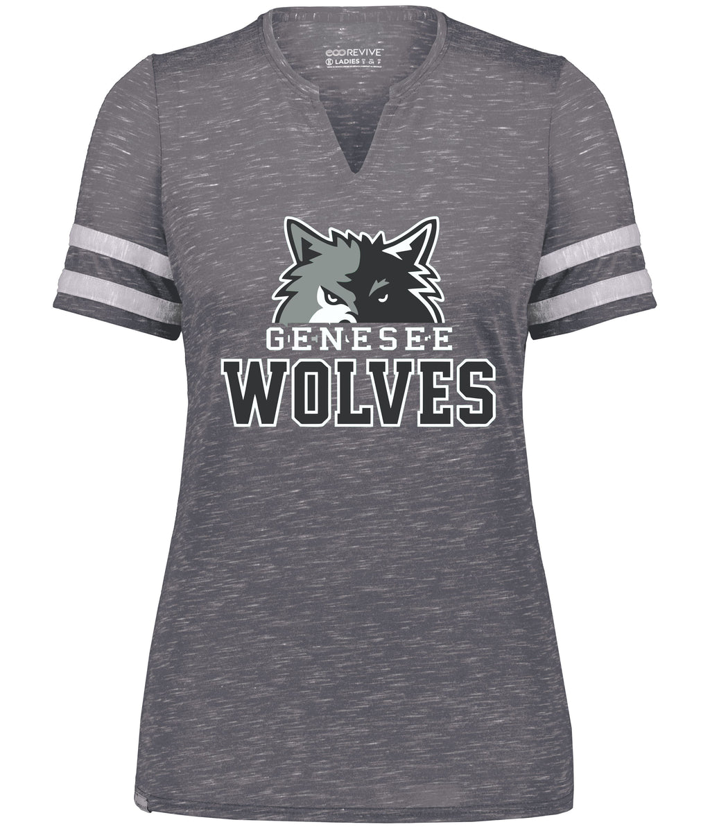 Genesee Wolves Monterey Tee -GWPTO