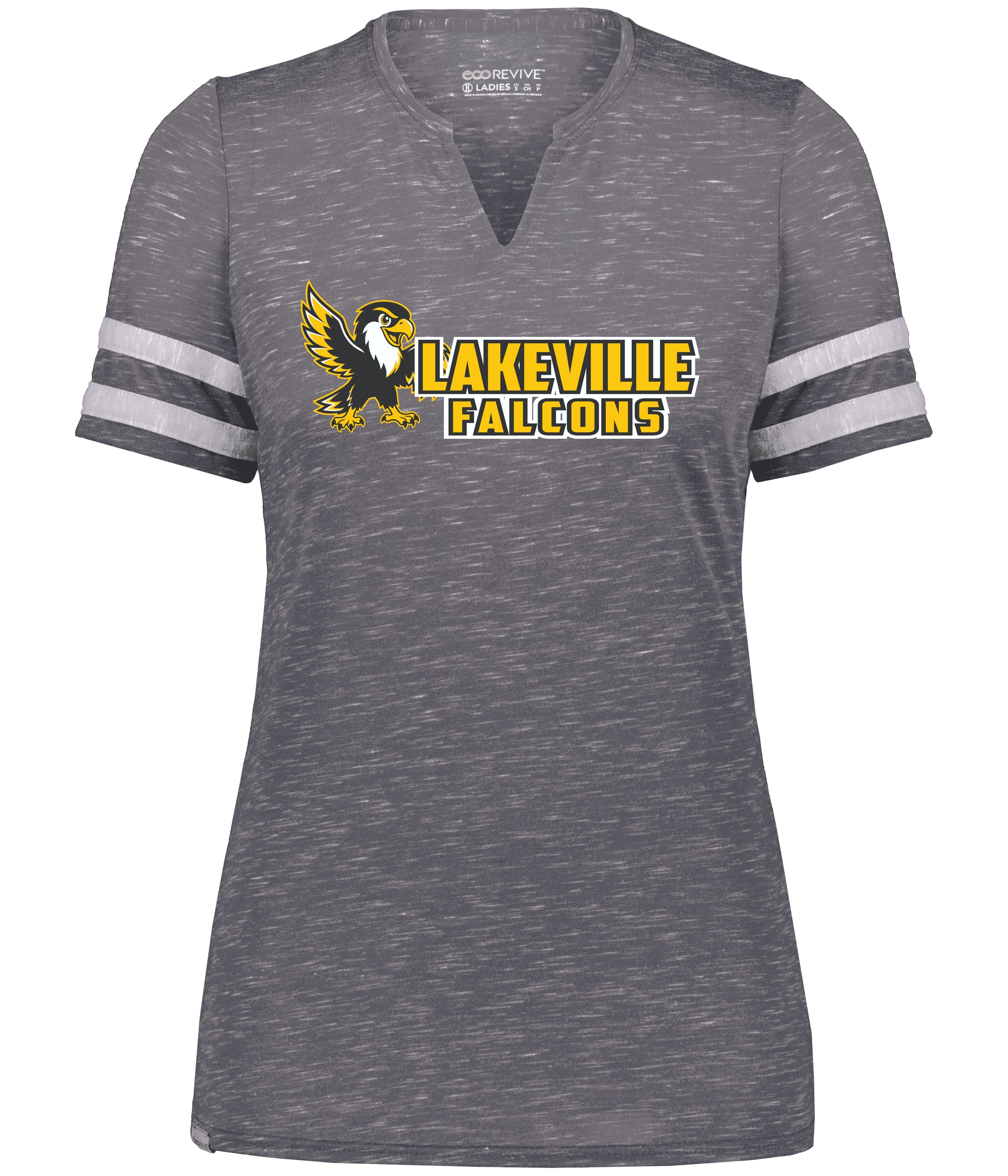 Lakeville Cartoon Falcons Monterey Tee