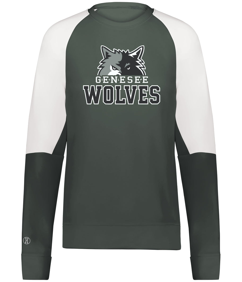 Genesee Wolves Momentum Fleece Crew -GWPTO