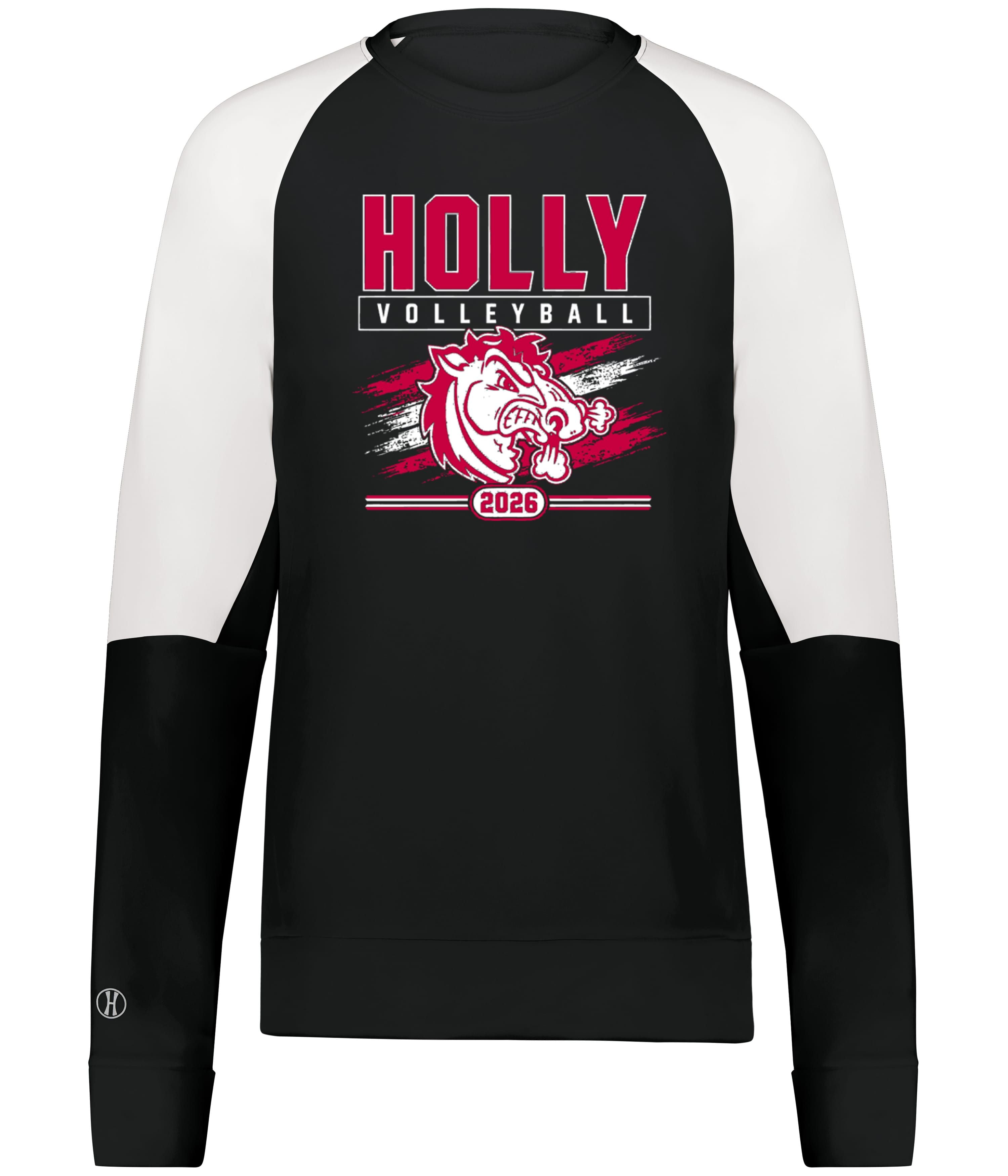 Holly Volleyball Momentum Fleece Crew