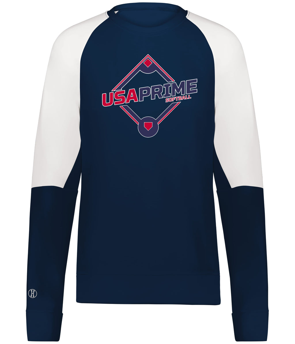 USA Prime Softball Momentum Fleece Crew