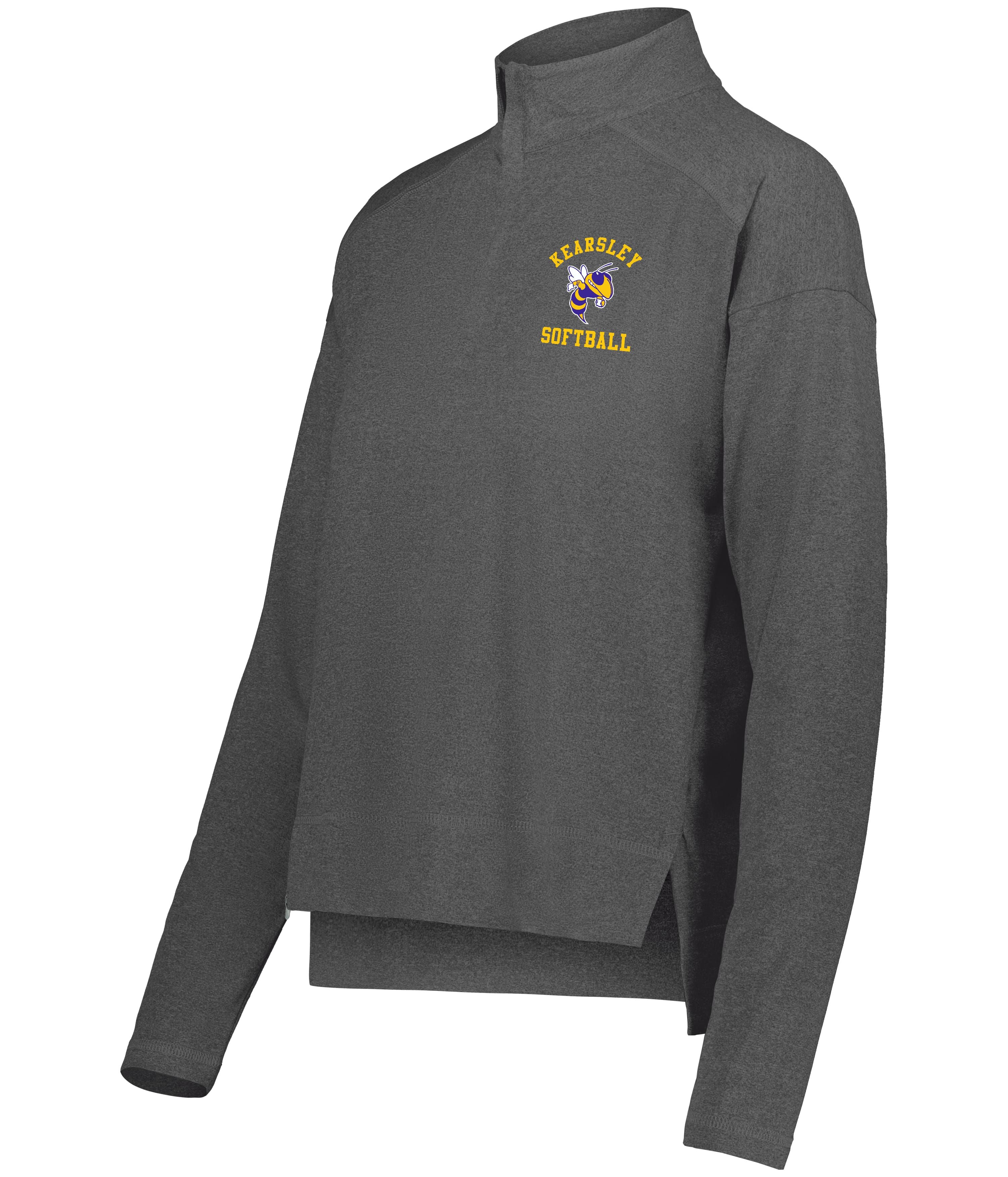 Kearsley Softball Ladies Embroidered Ventura 1/4 Zip Pullover