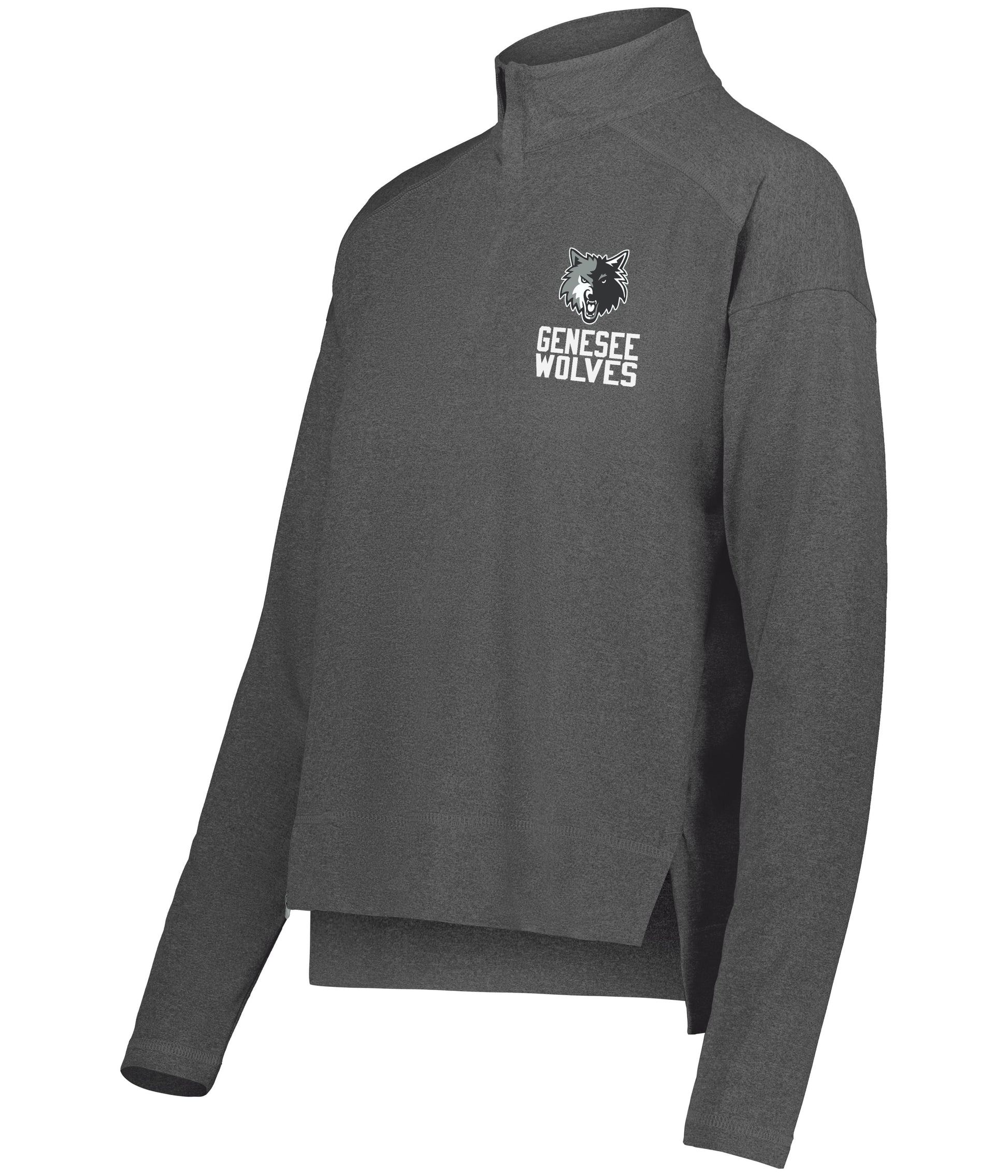 Genesee Wolves Ladies Ventura 1/4 Zip Pullover