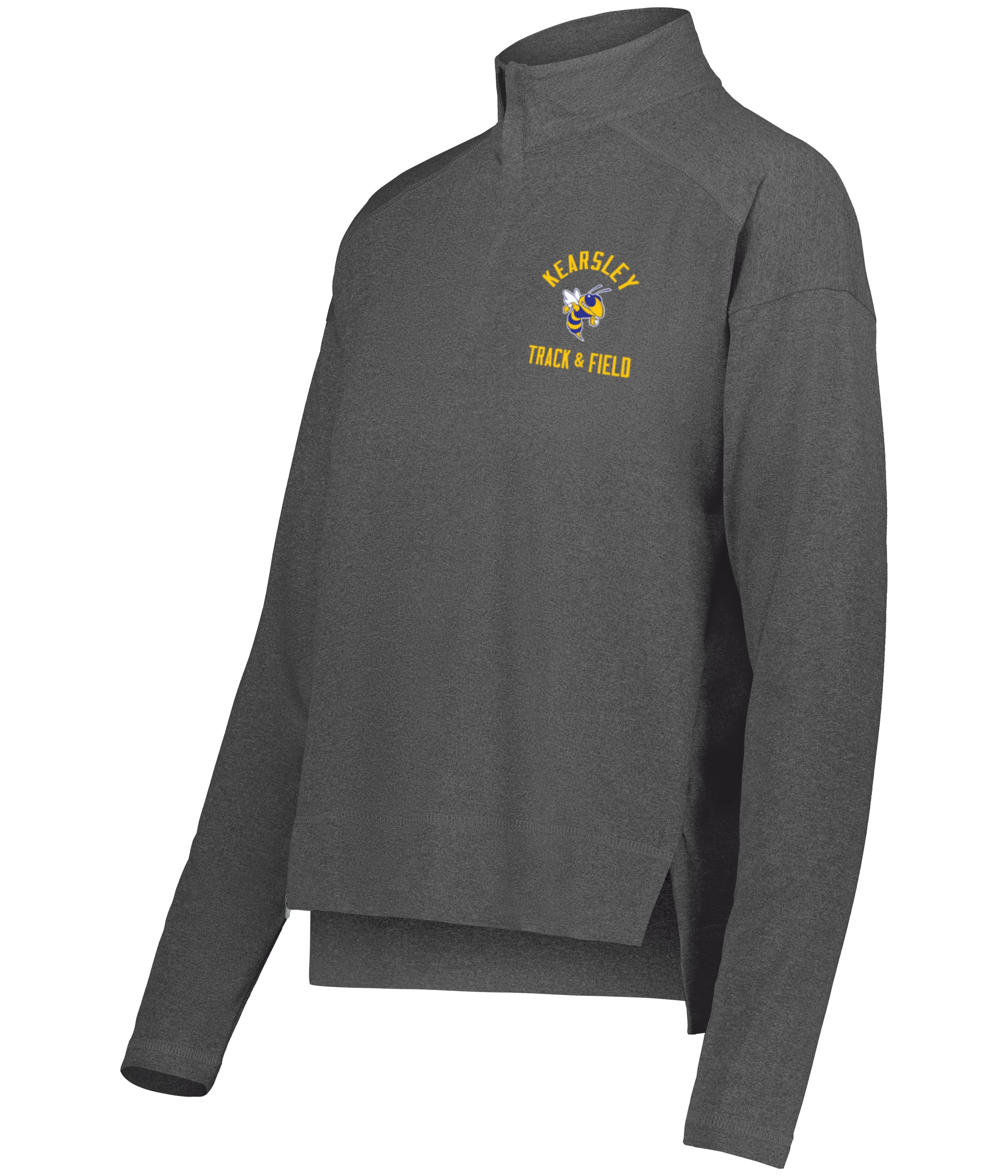 Kearsley Track & Field Ladies Embroidered Ventura 1/4 Zip Pullover